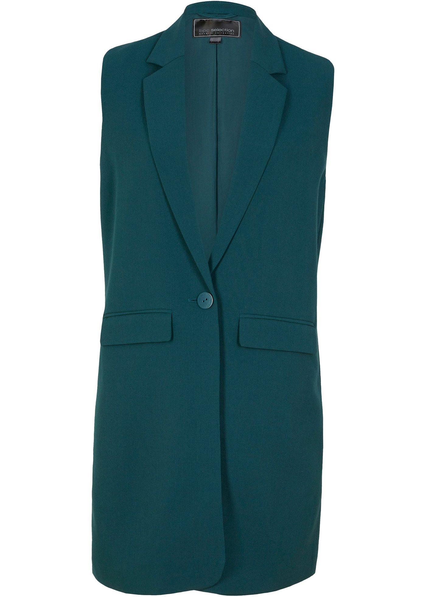 Gilet long sans manches