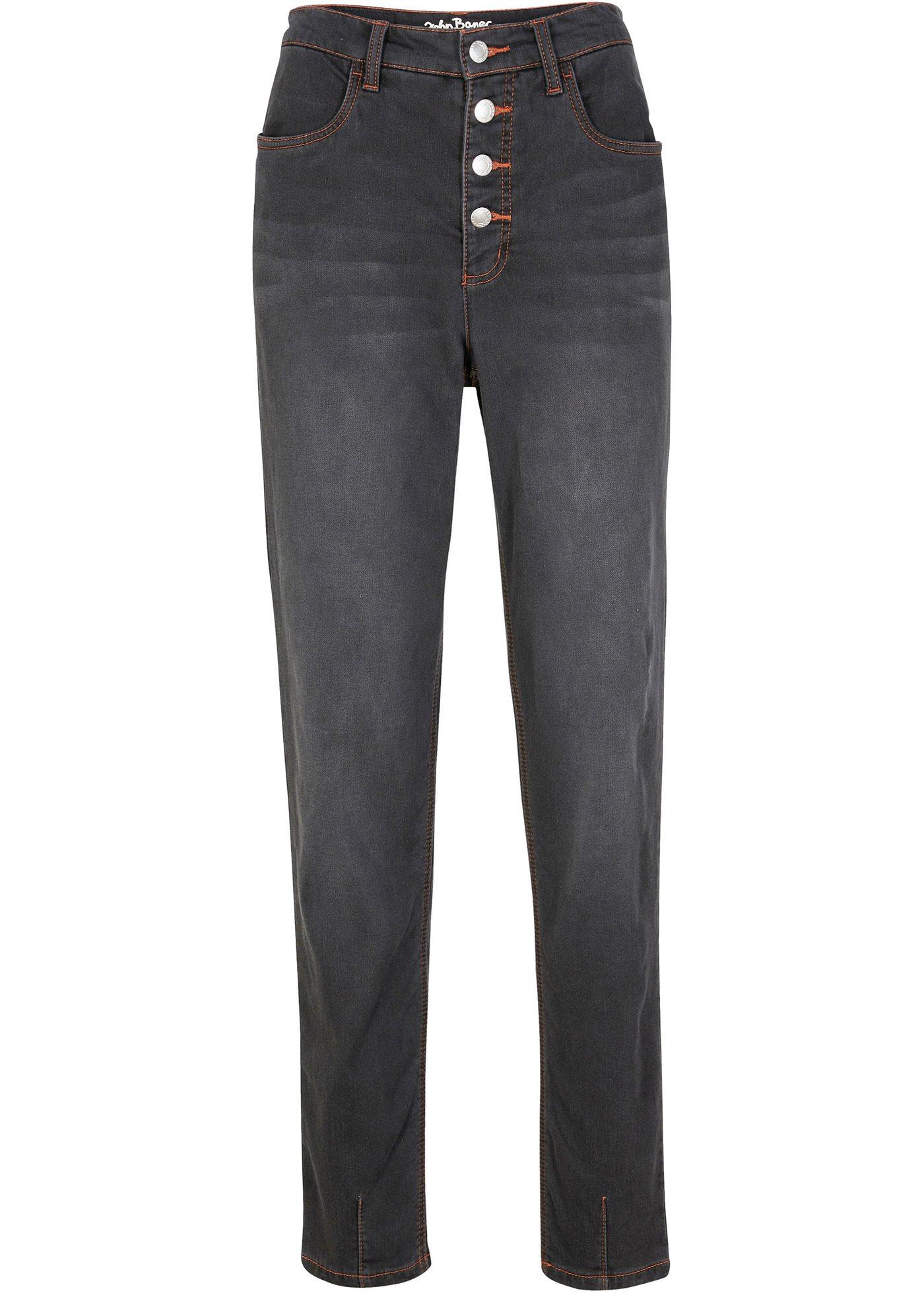 Jean thermo avec intérieur douillet, Mom Fit