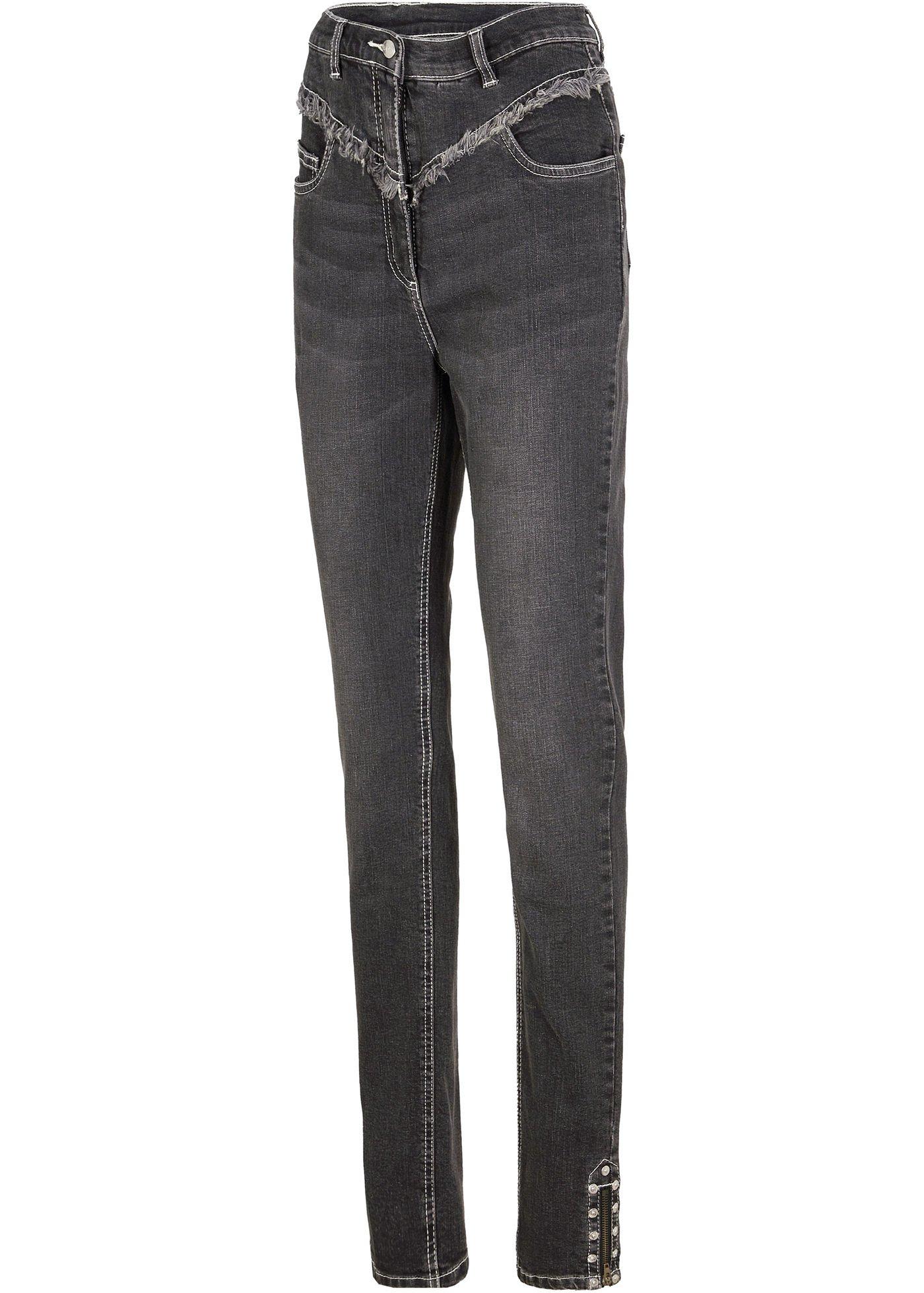 Jean taille haute Slim fit