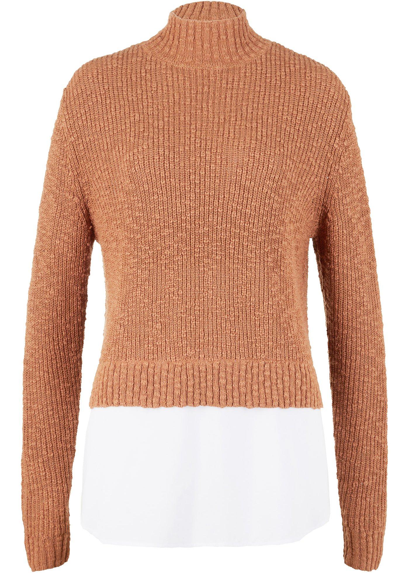 Pull col montant 2 en 1