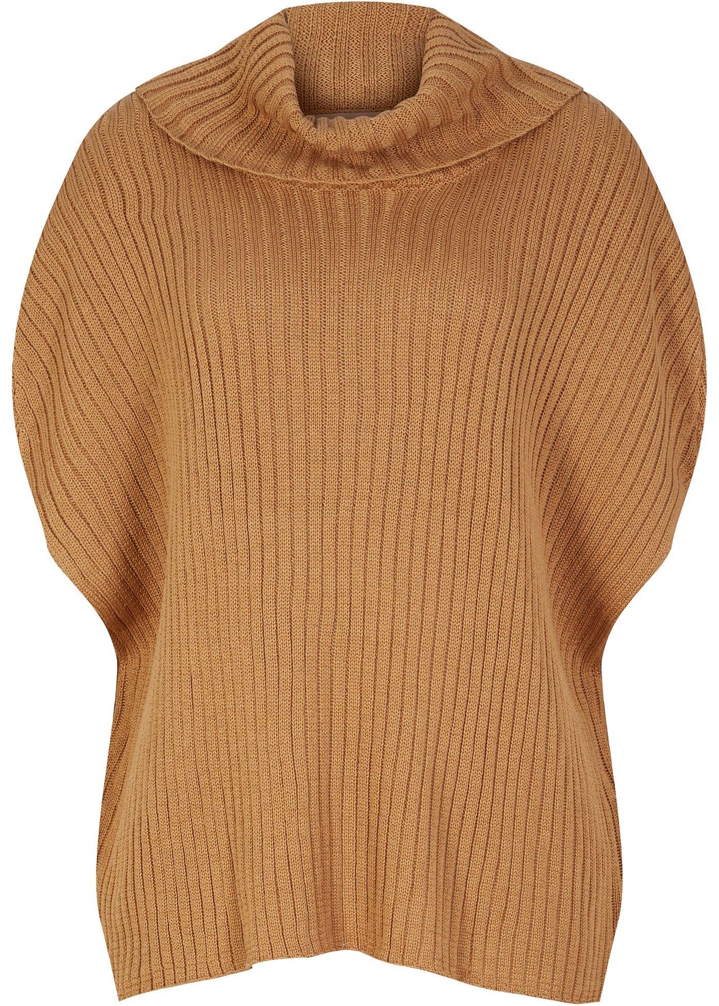 Pull sans manches à col roulé ample Maite Kelly