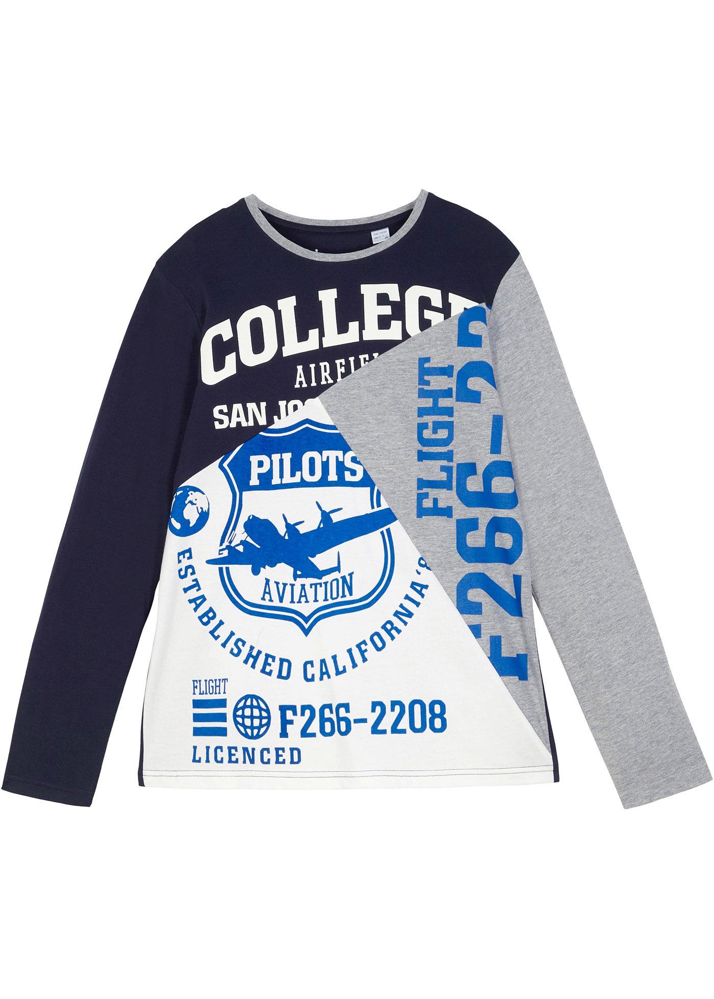 T-shirt manches longues garçon