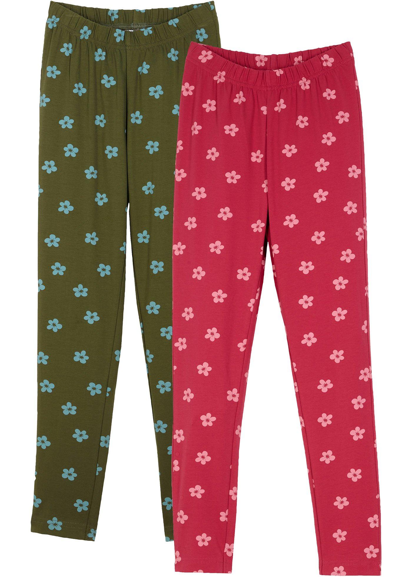 Lot de 2 leggings fille