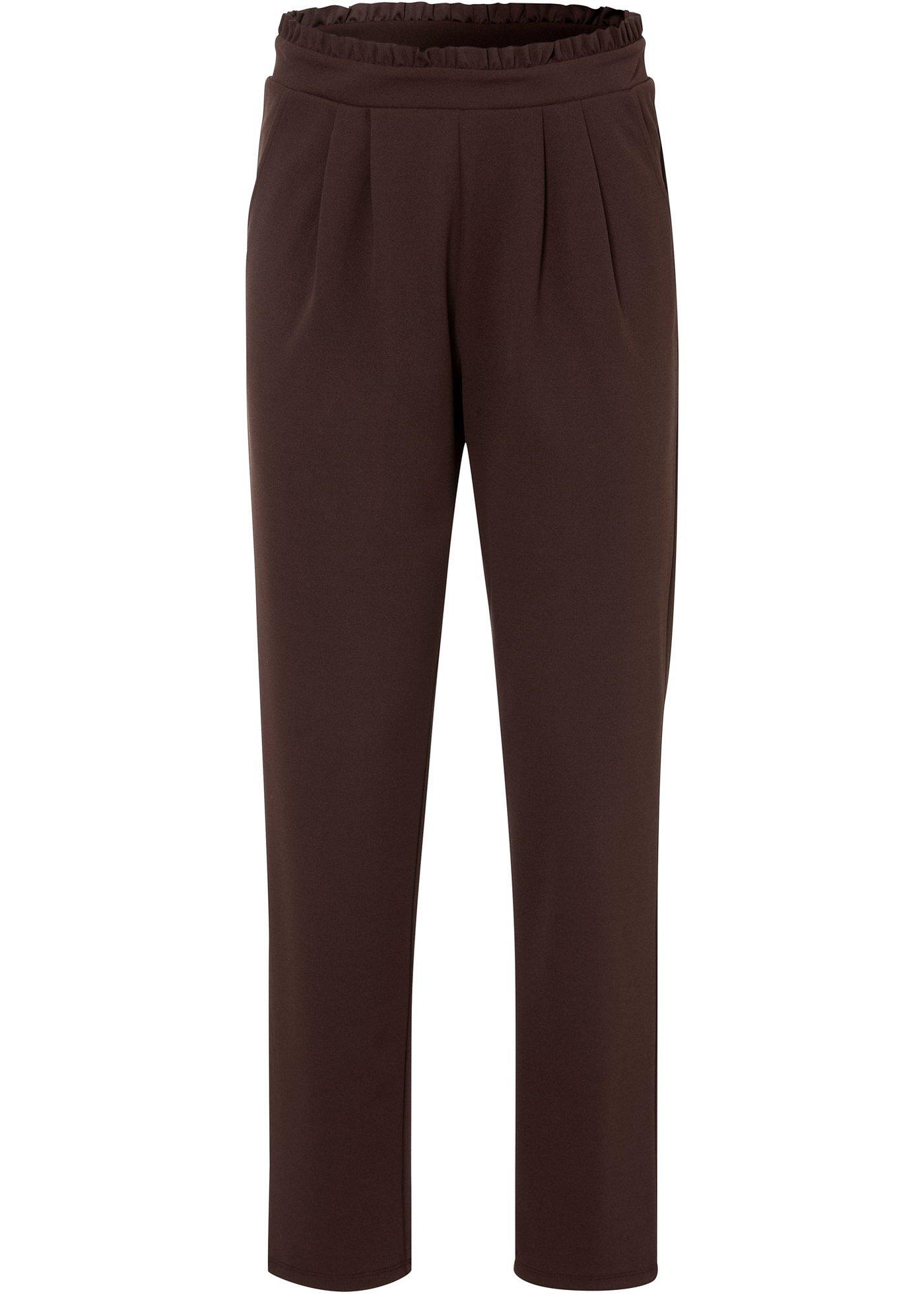 Pantalon en jersey à taille extensible