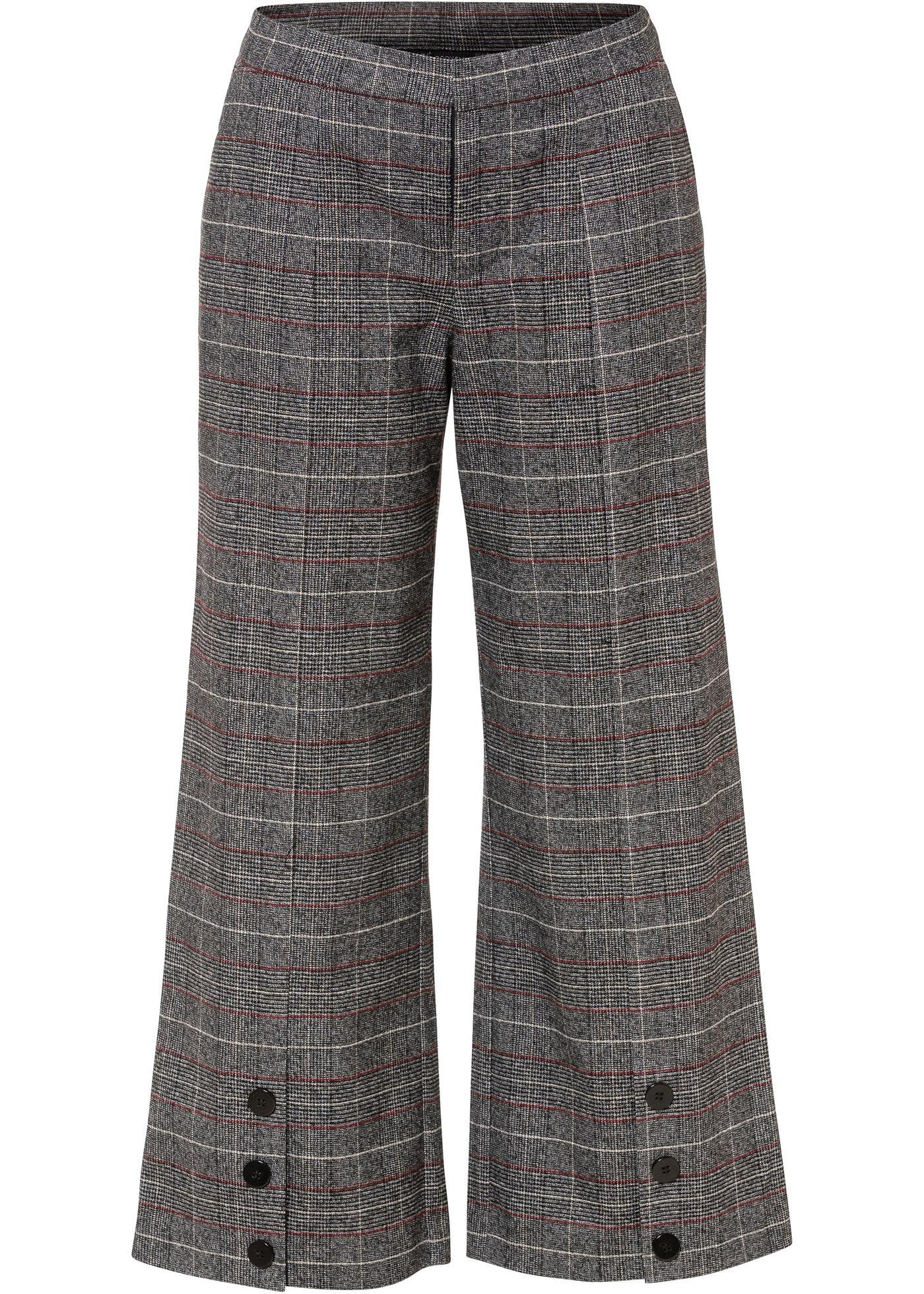 Jupe-culotte à carreaux