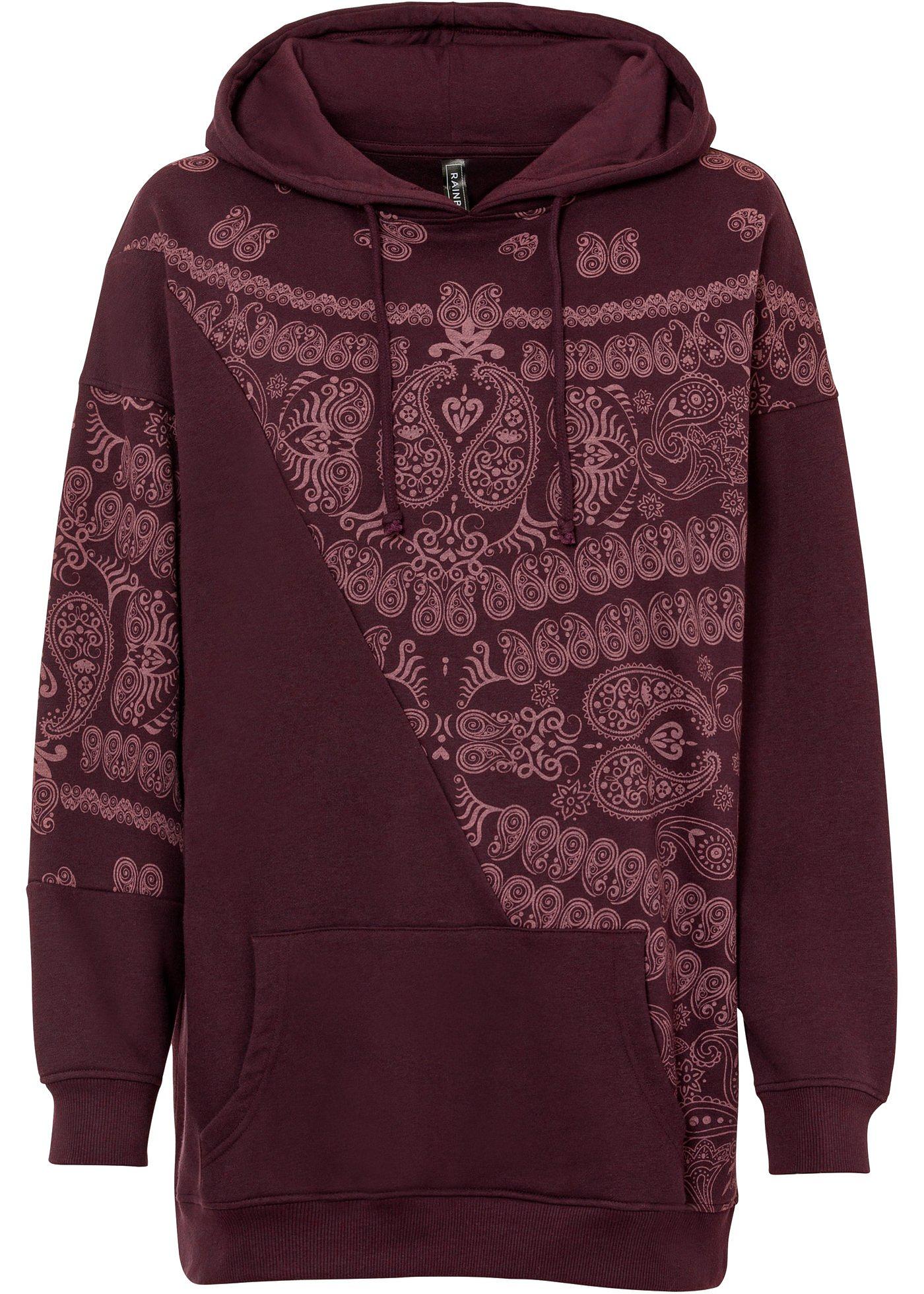 Sweat-shirt à capuche imprimé