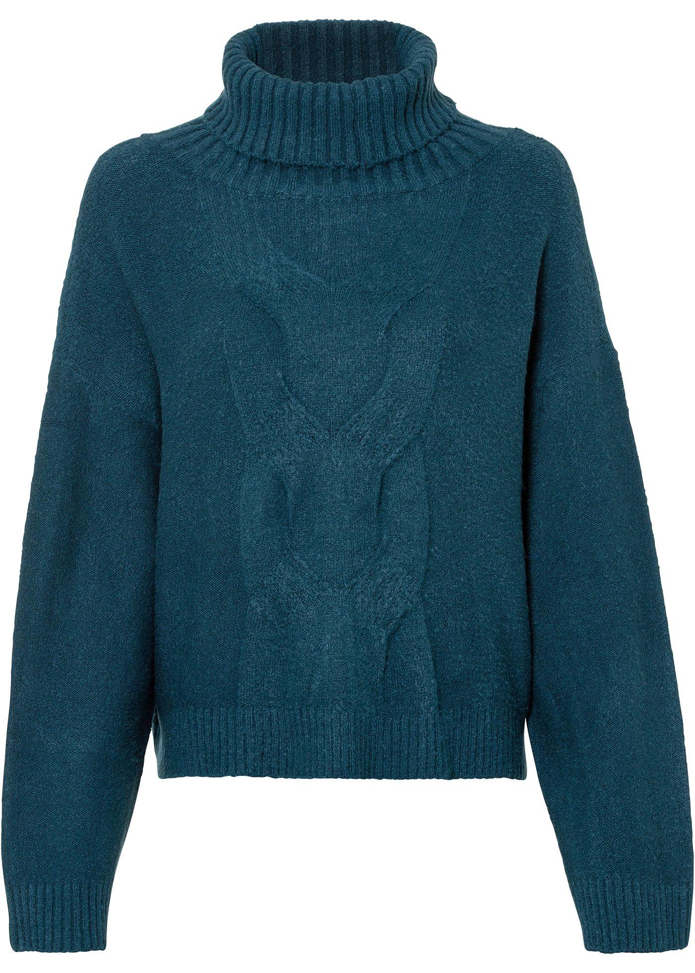 Pull à motif torsadé