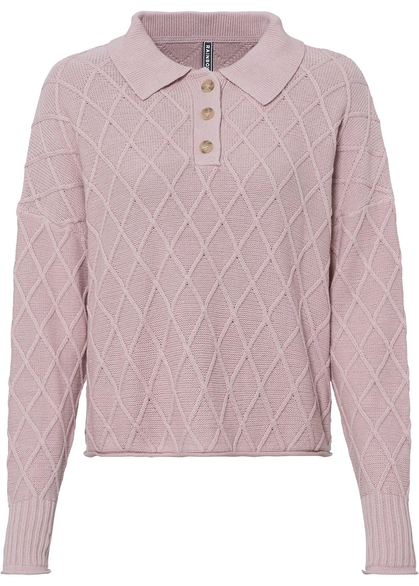 Pull à motif torsadé