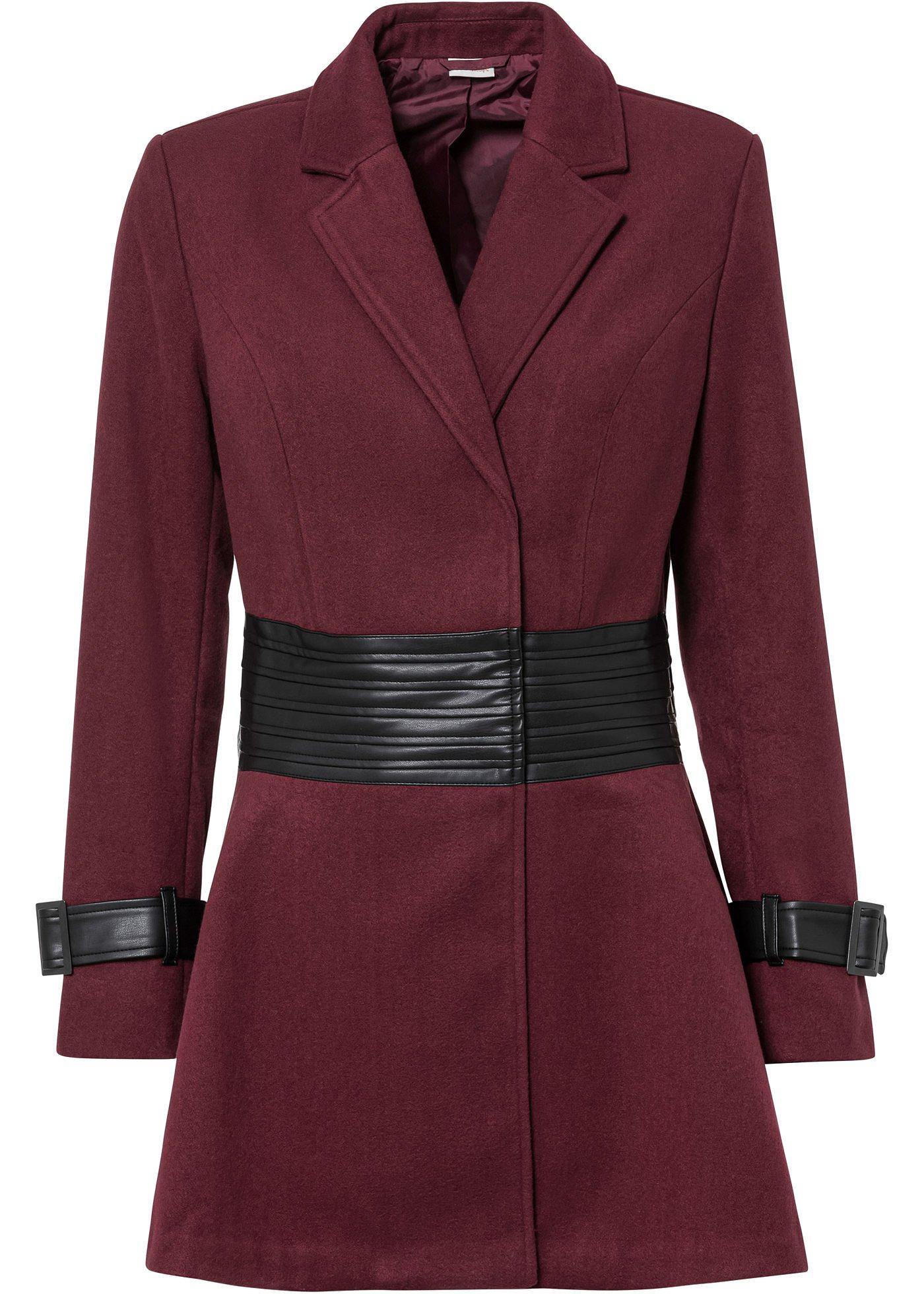 Manteau à teneur en laine