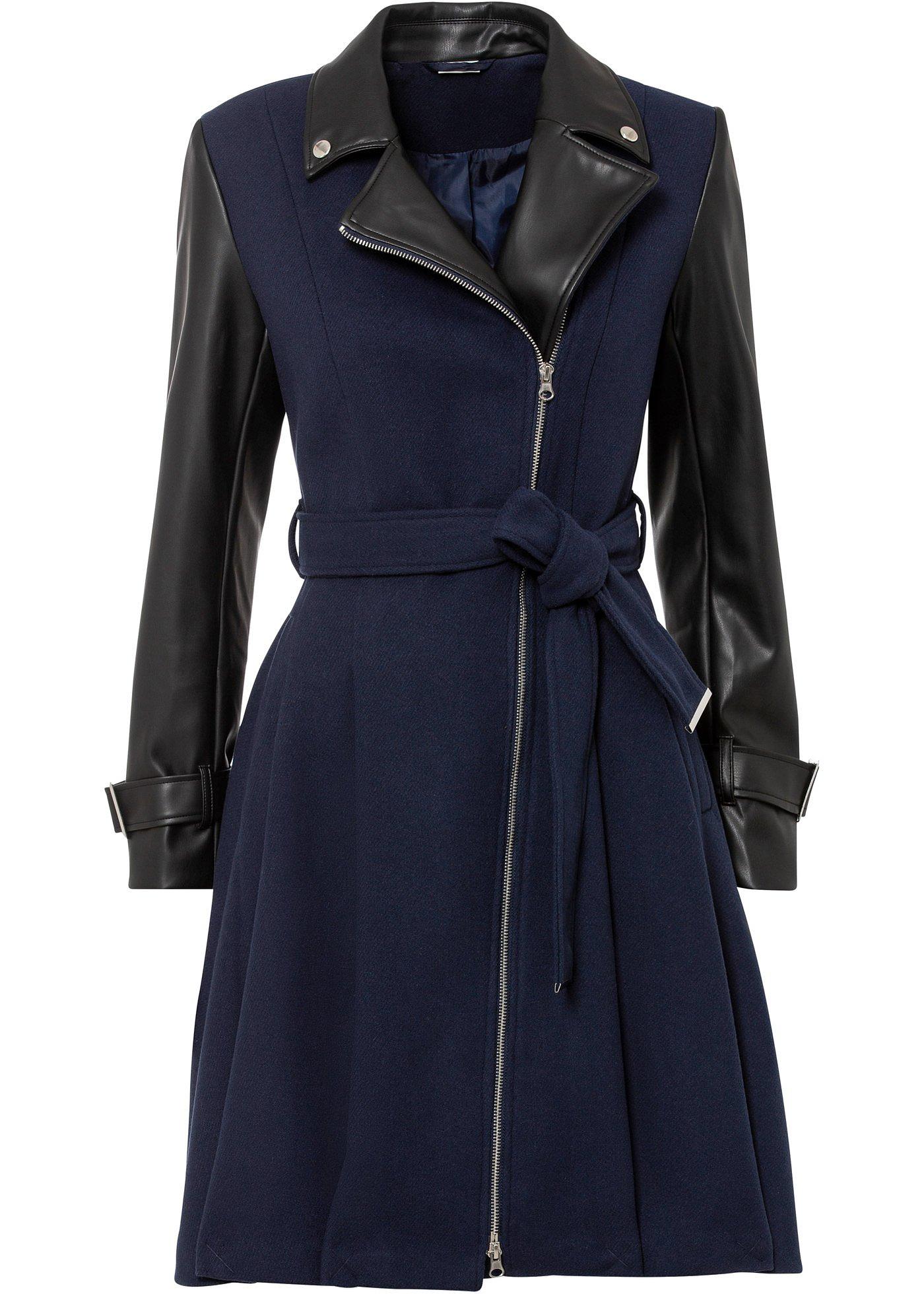 Manteau à teneur en laine