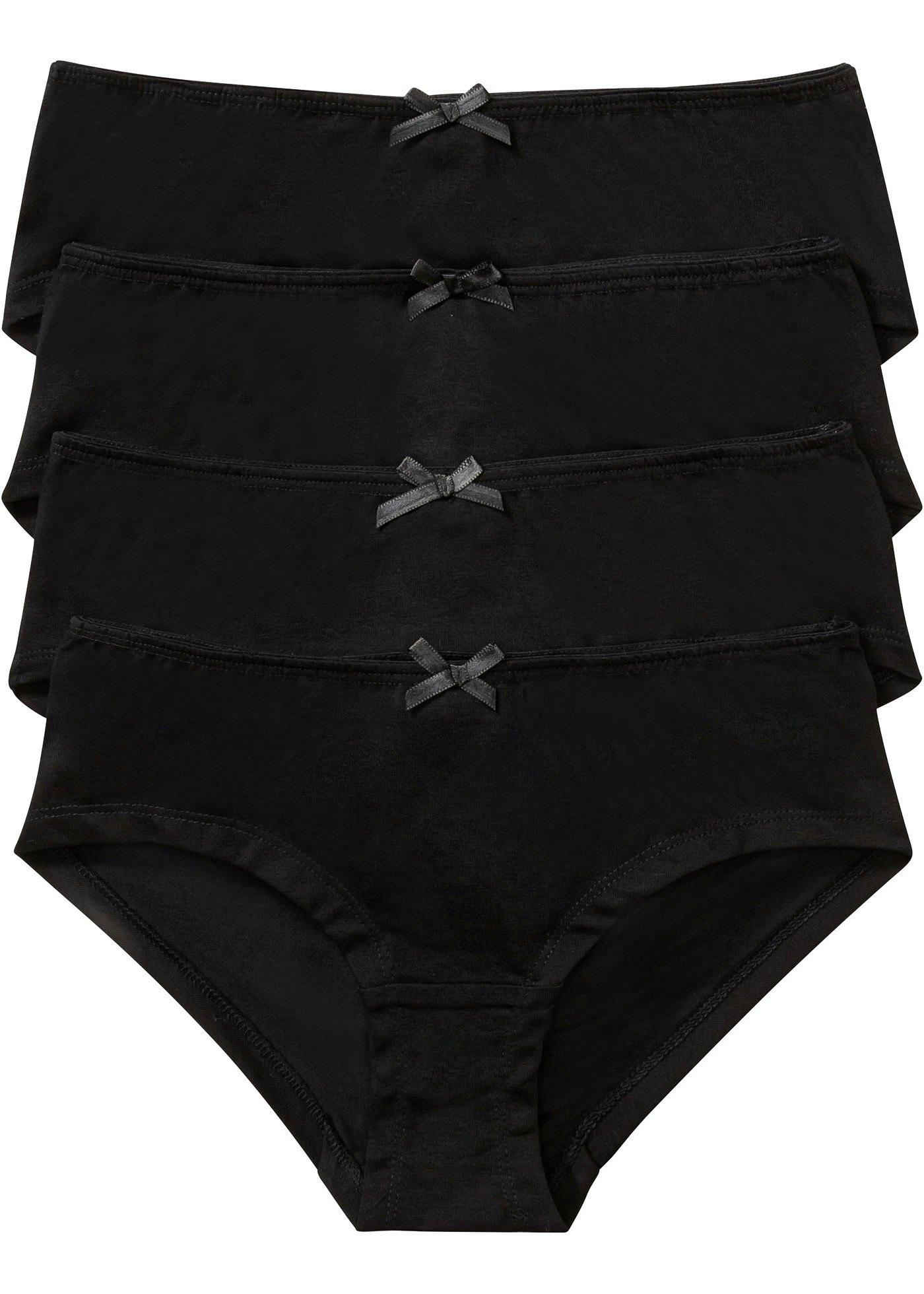 Lot de 4 culottes taille basse