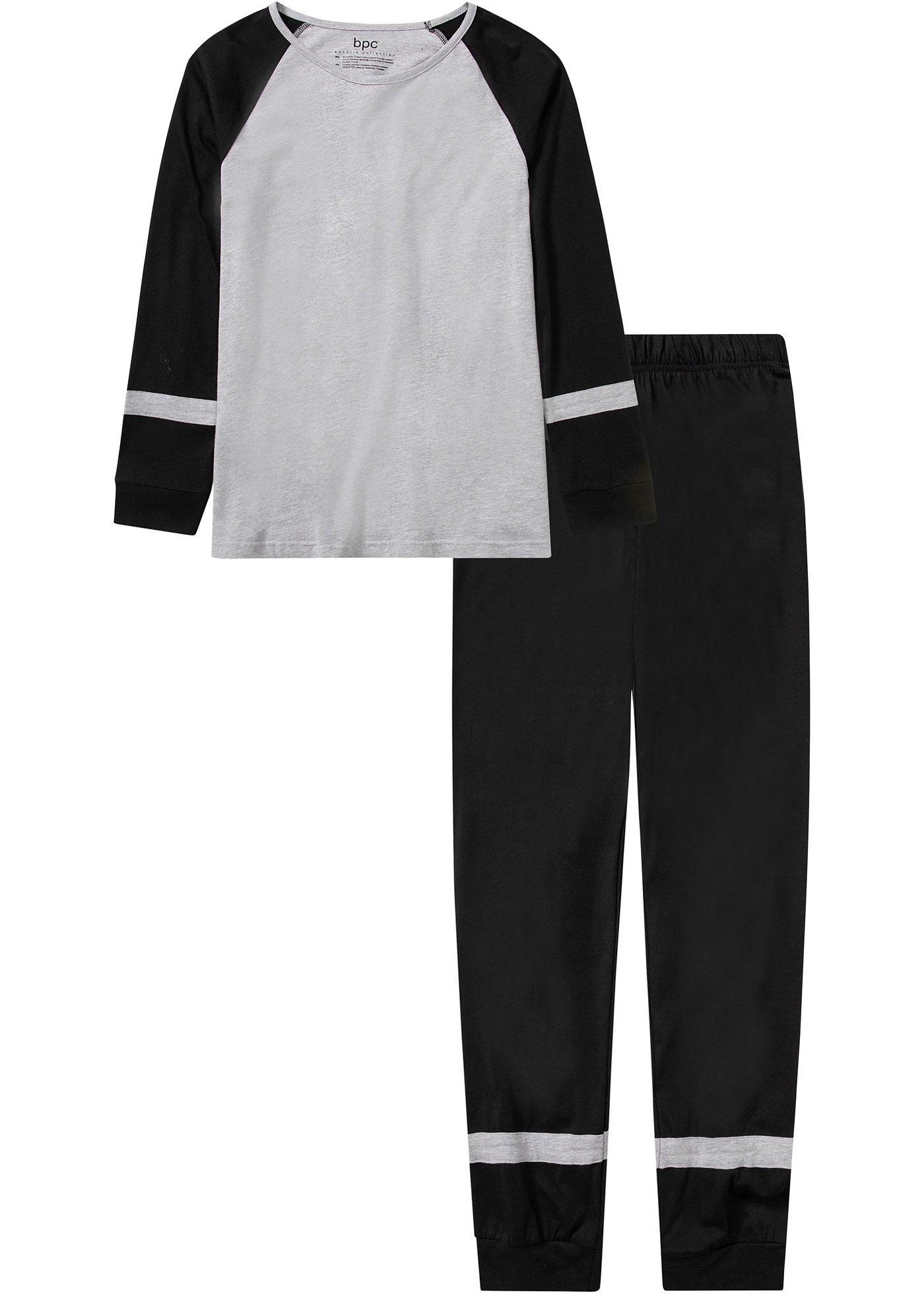 Pyjama avec manches raglan