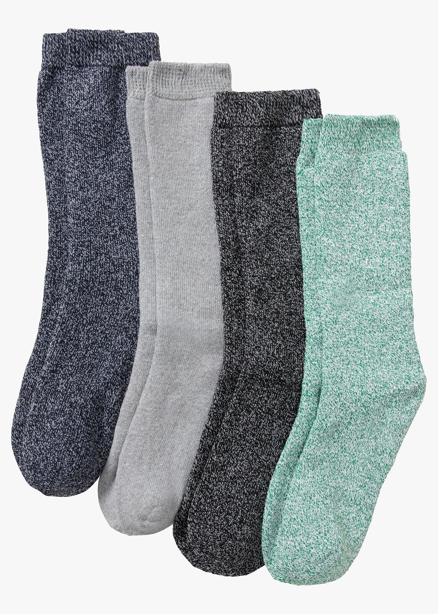Lot de 4 paires de chaussettes en éponge thermo