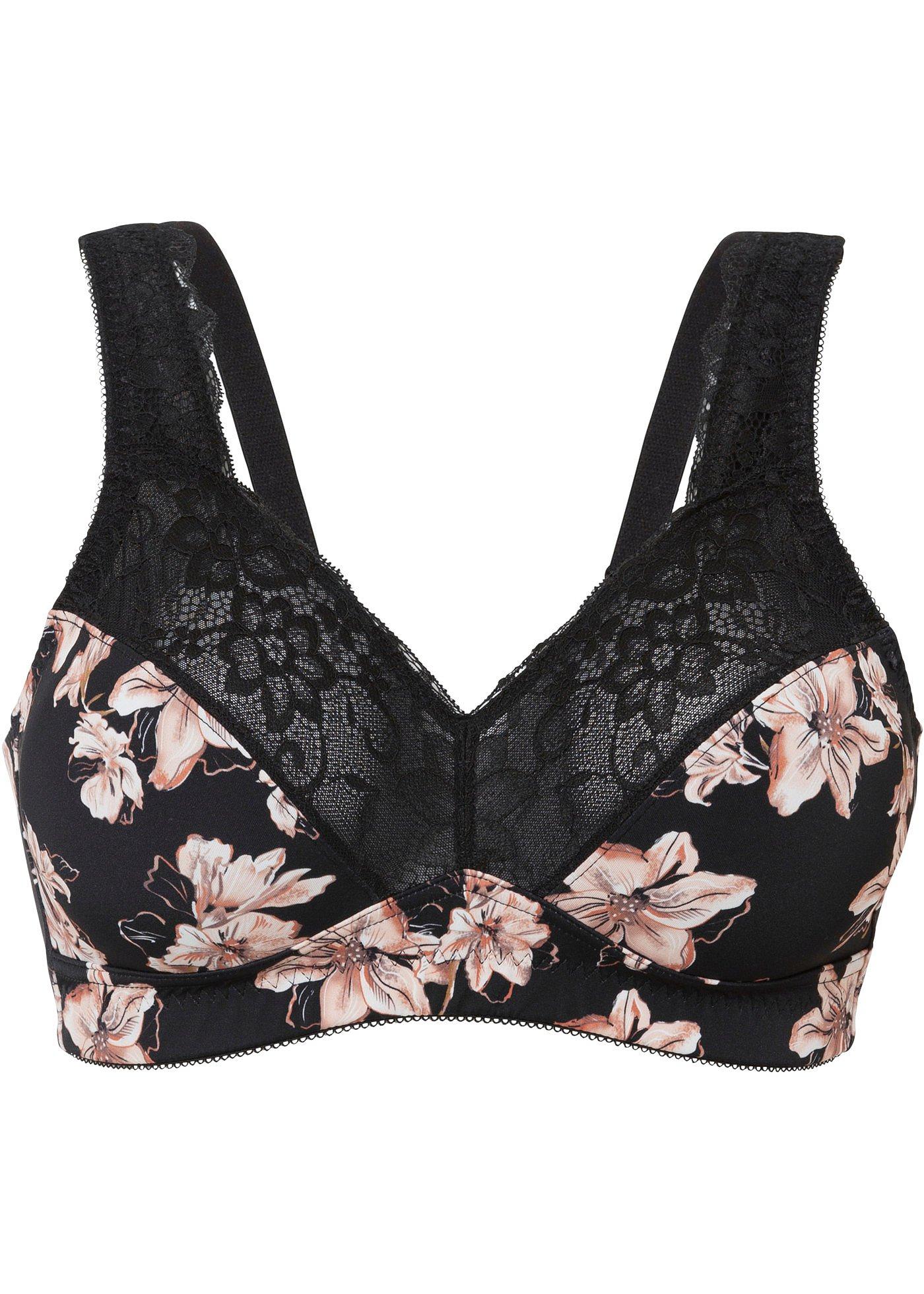 Soutien-gorge minimiseur sans armatures avec polyamide recyclé