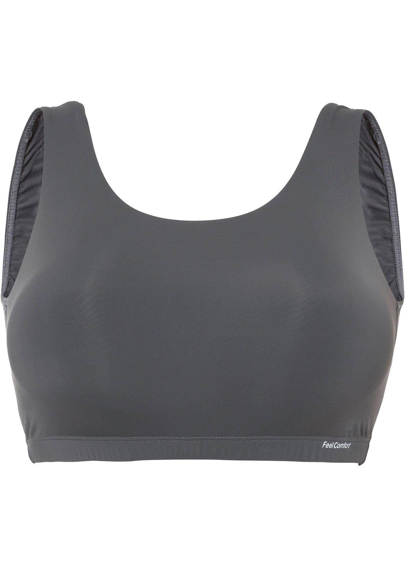 Brassière longue en microfibre Feel Comfort