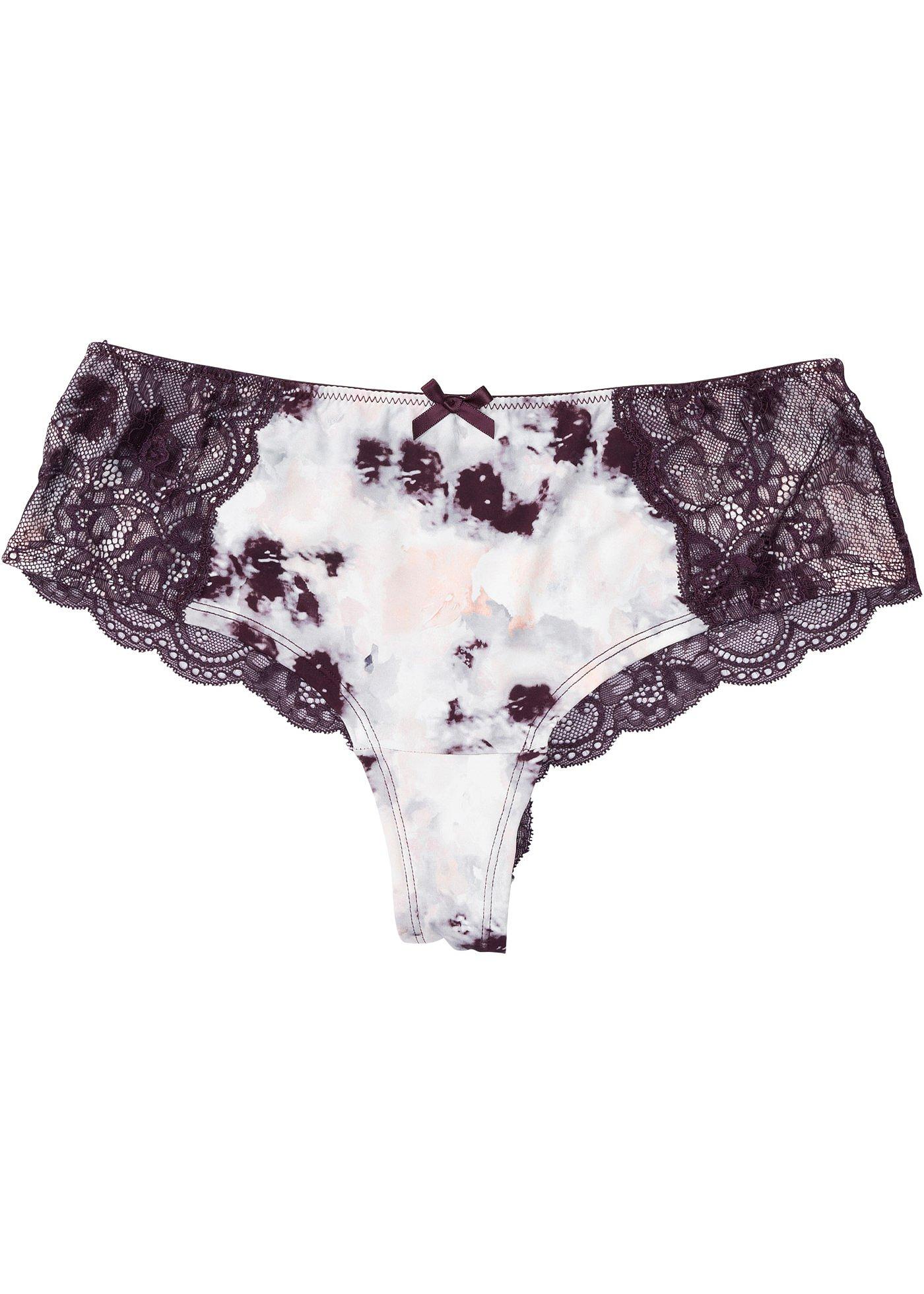 Culotte-string avec matériau recyclé