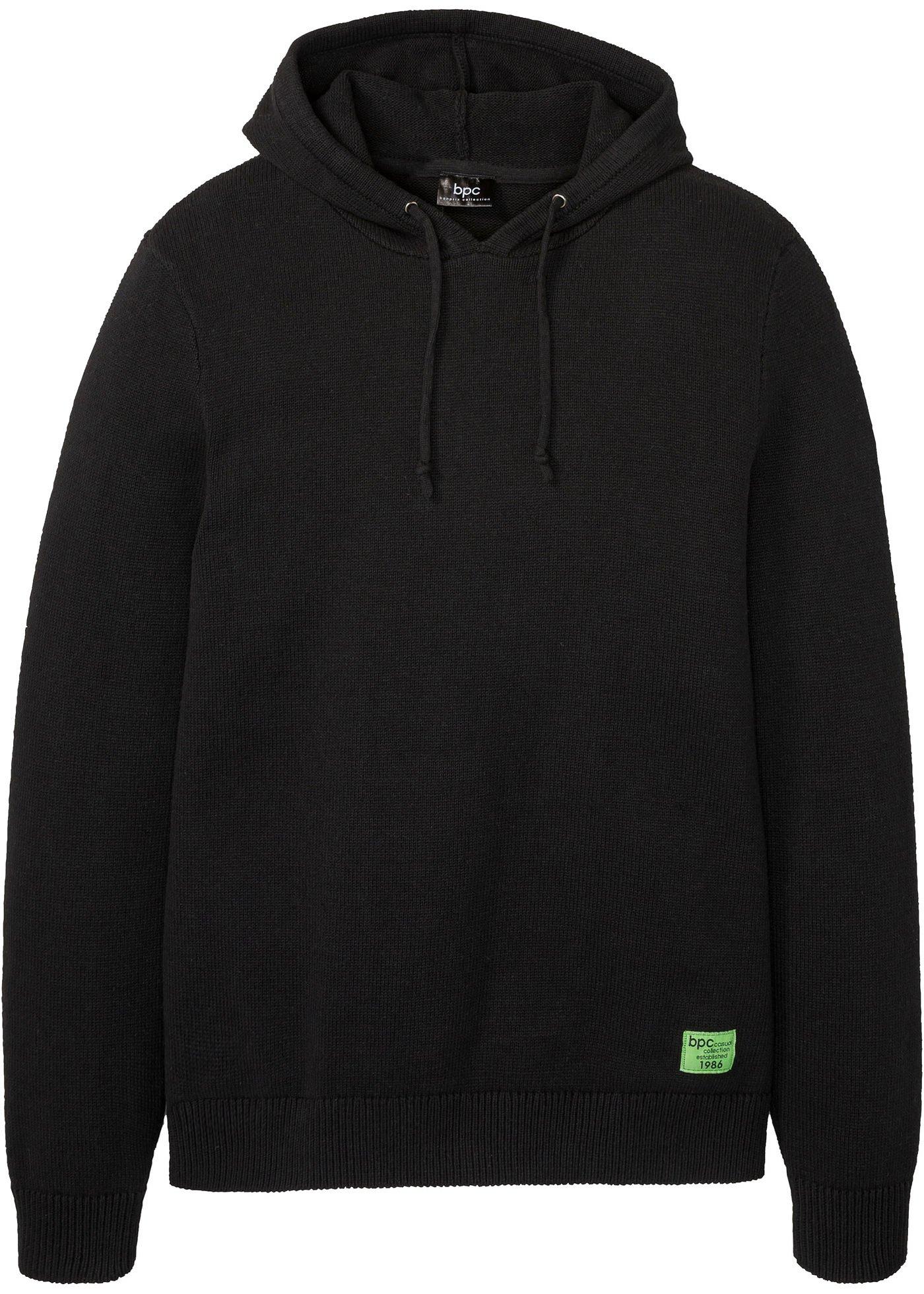 Pull à capuche en matières recyclées