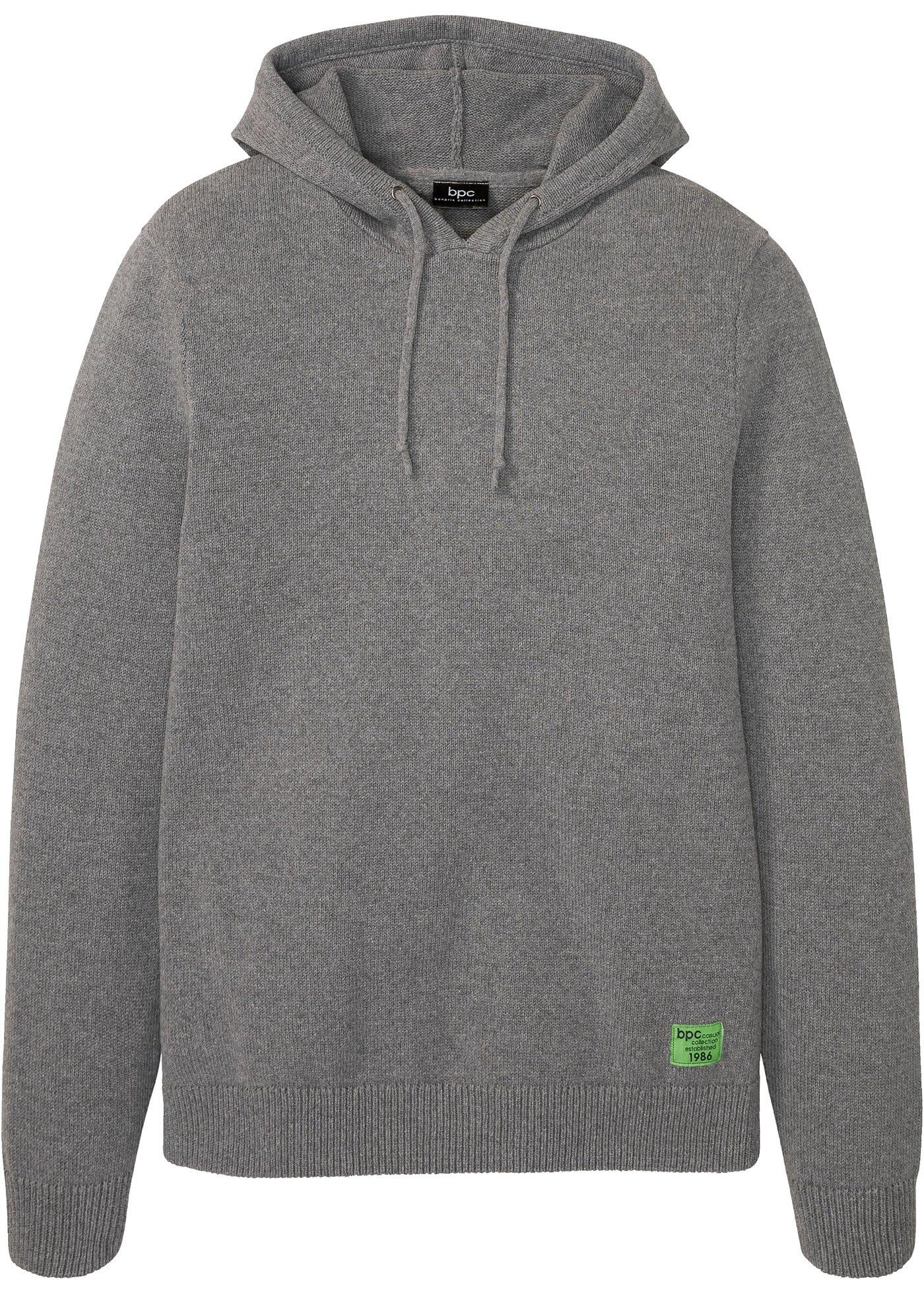 Pull à capuche en matières recyclées