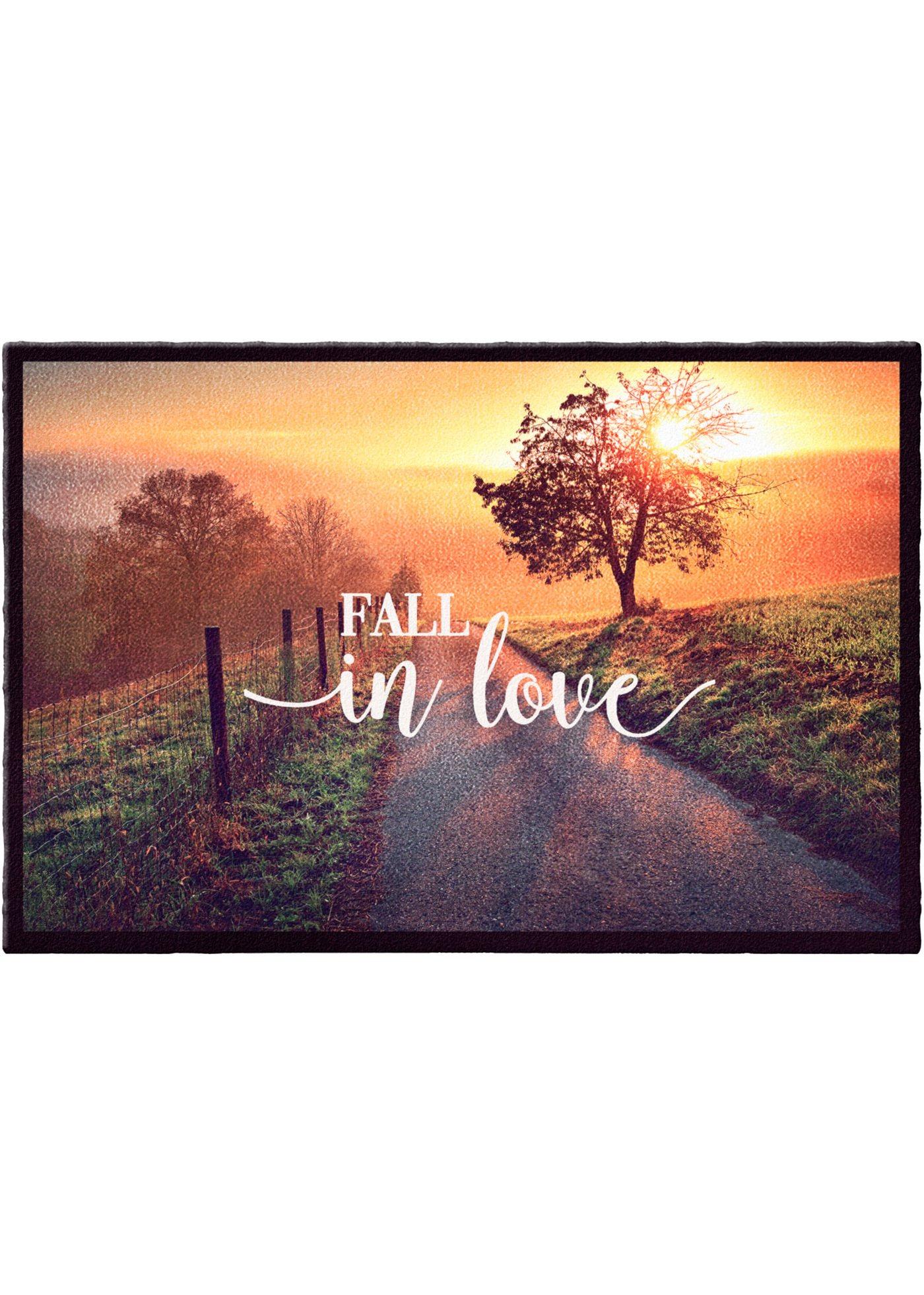 Tapis de protection avec message