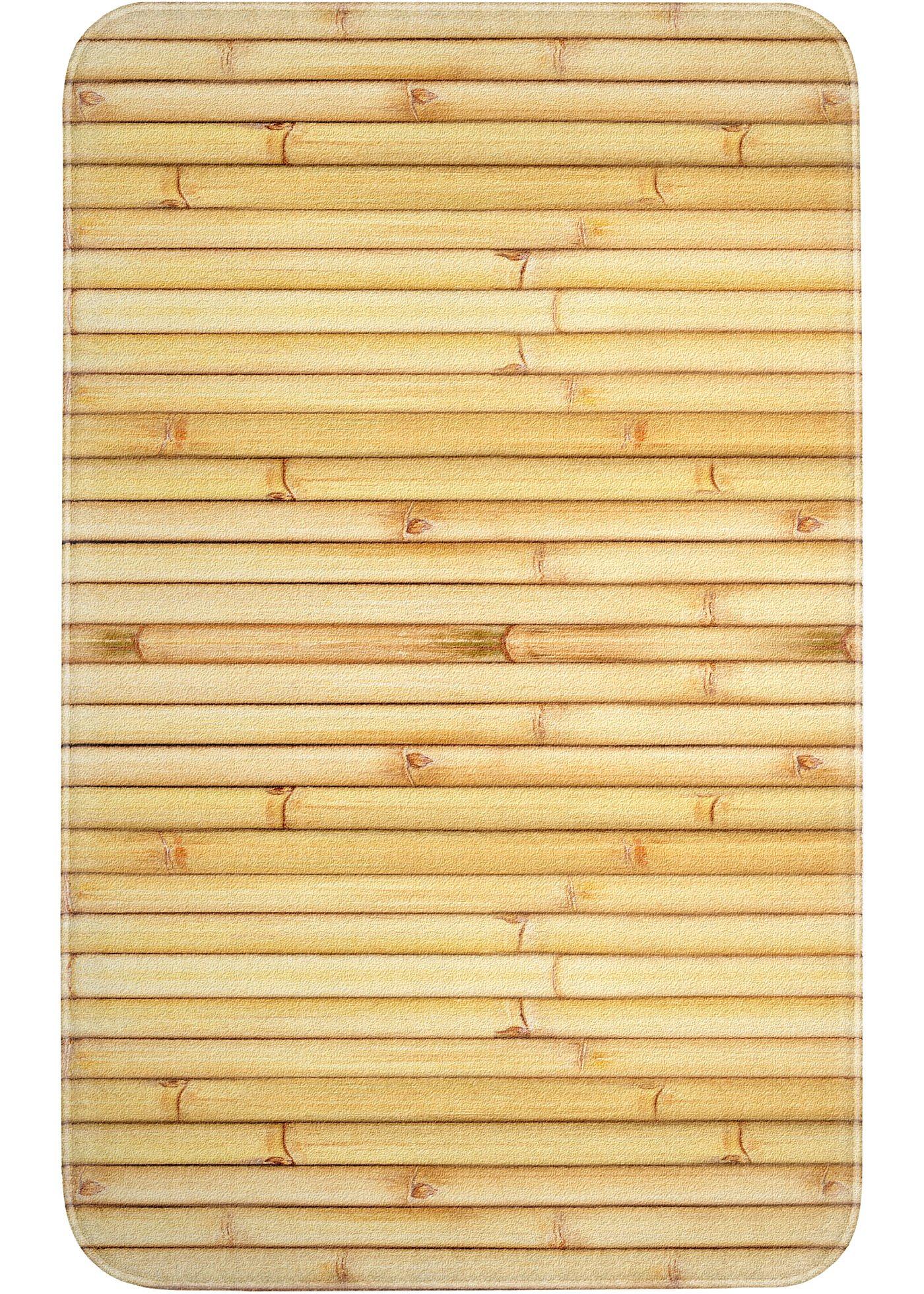 Tapis de salle de bain avec polyester recyclé