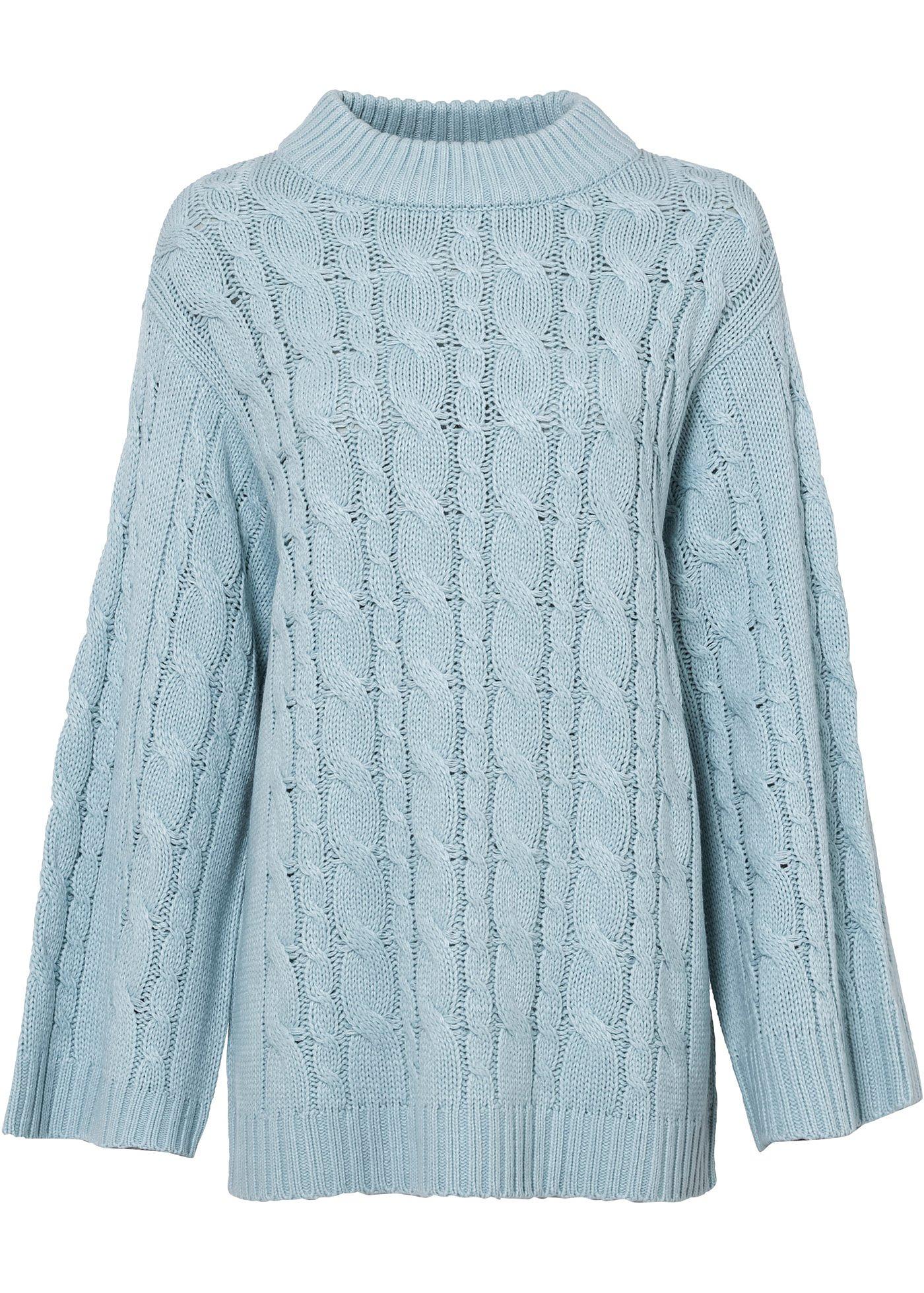 Pull oversize en maille avec manches amples