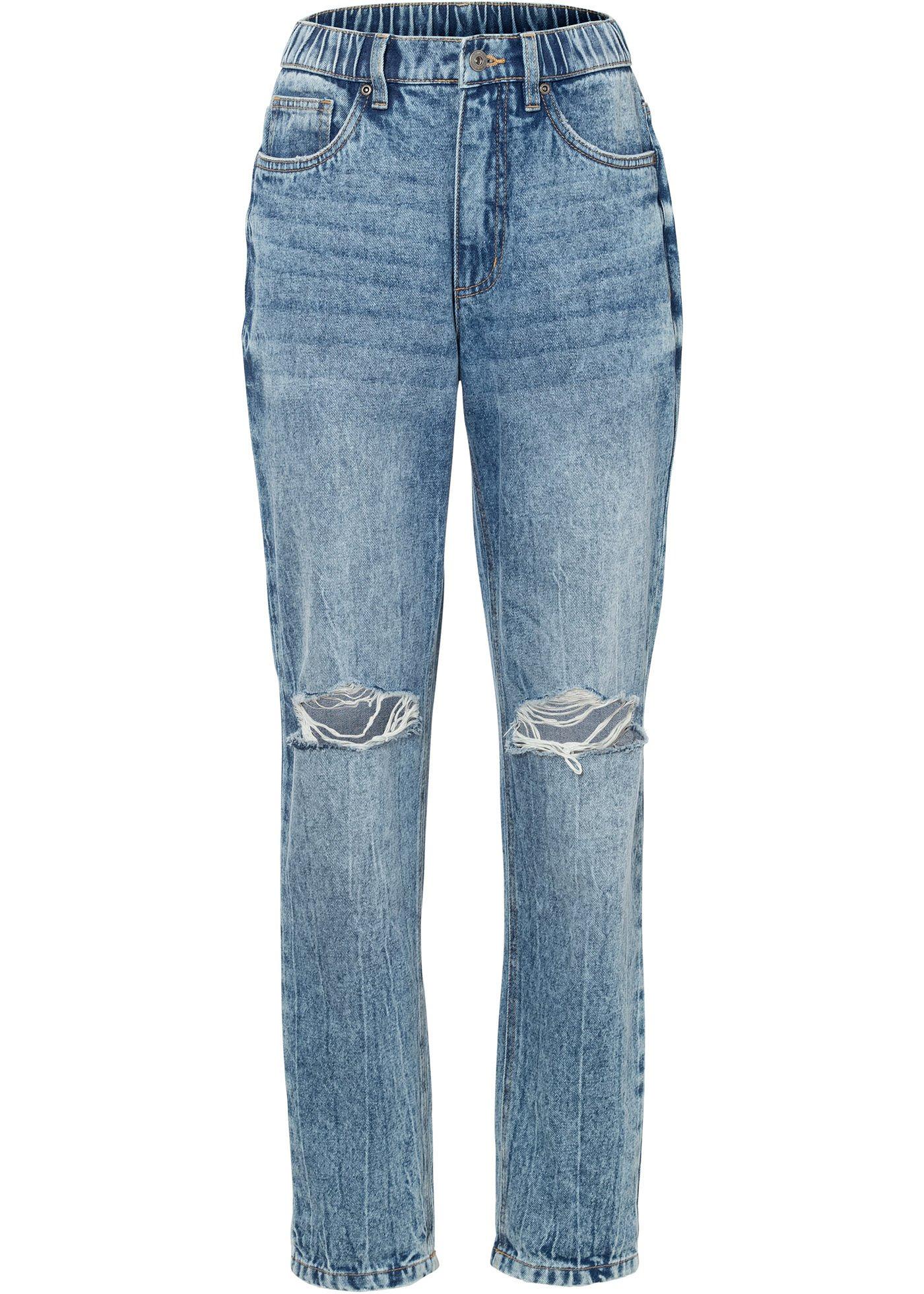 Jean Mom en pur coton