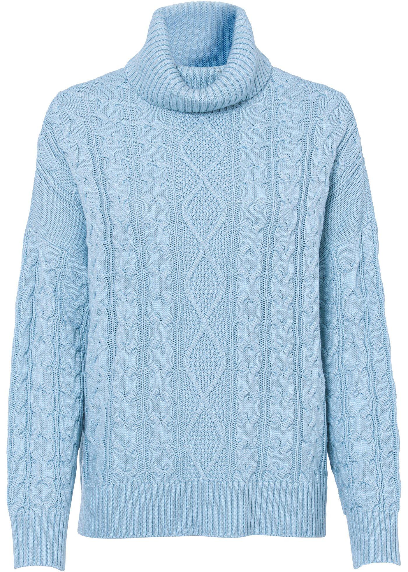 Pull à motif torsadé