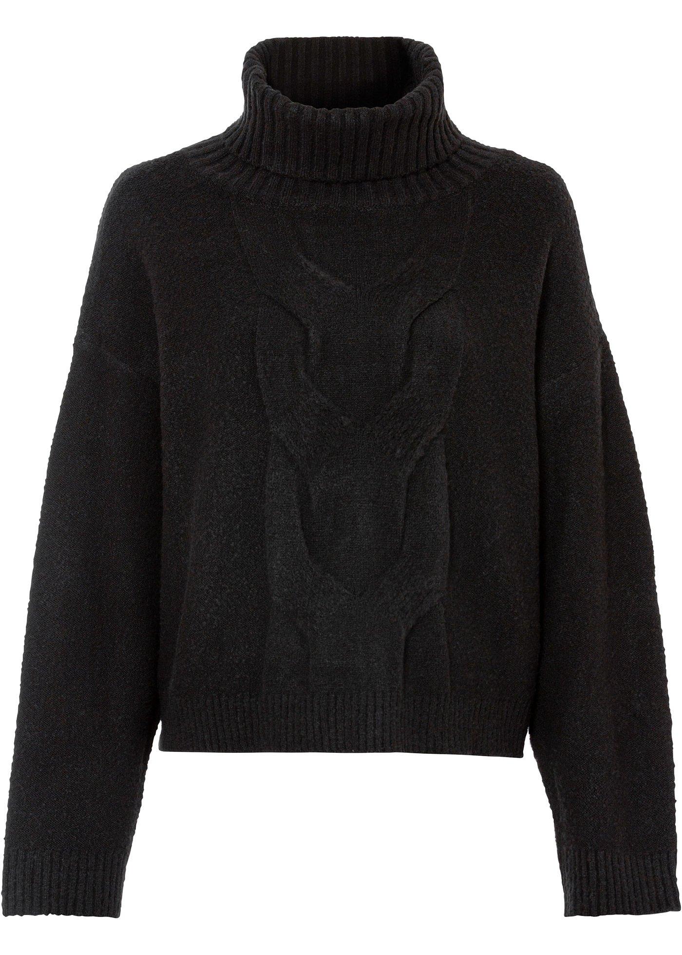 Pull à motif torsadé