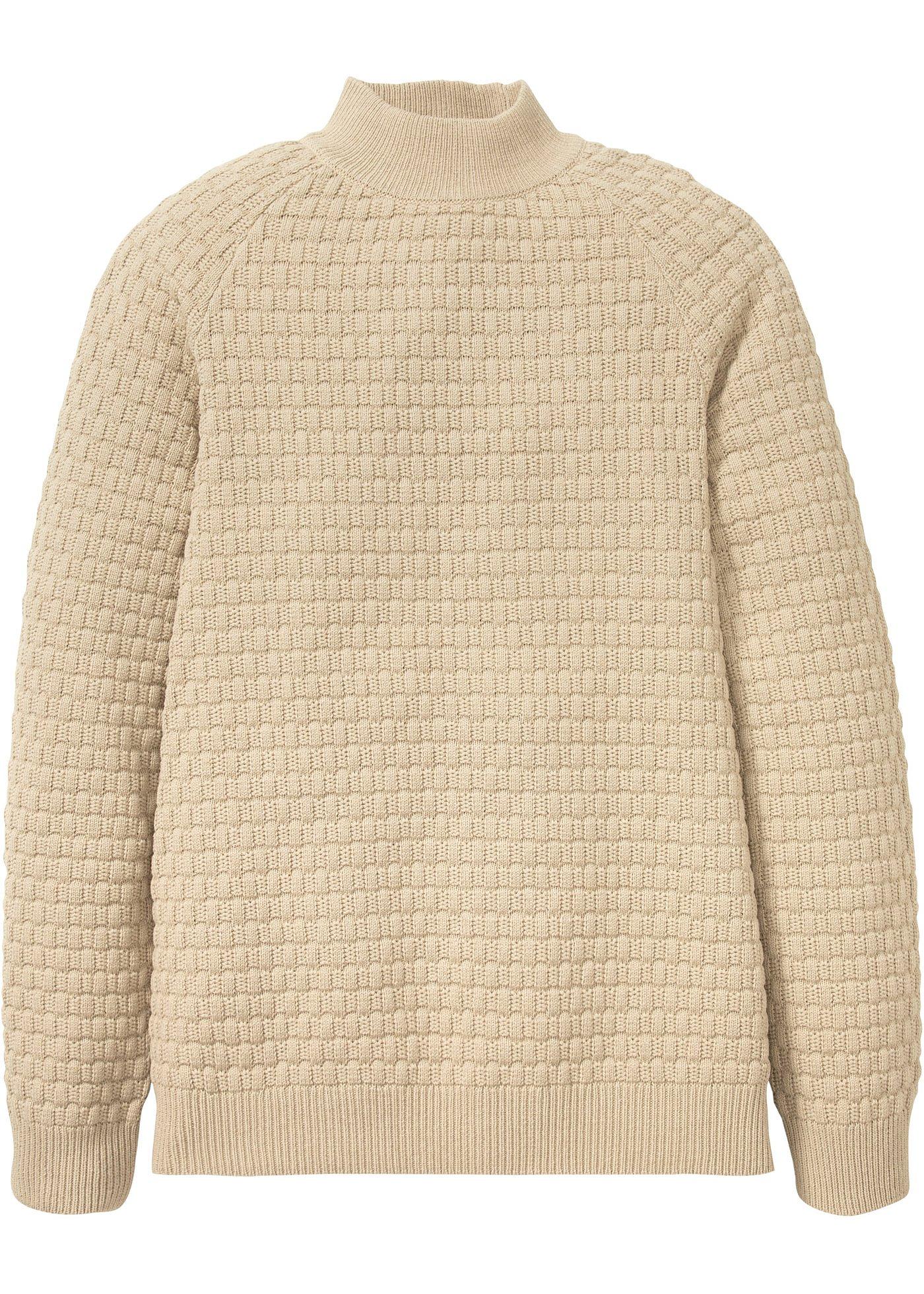 Pull à col montant
