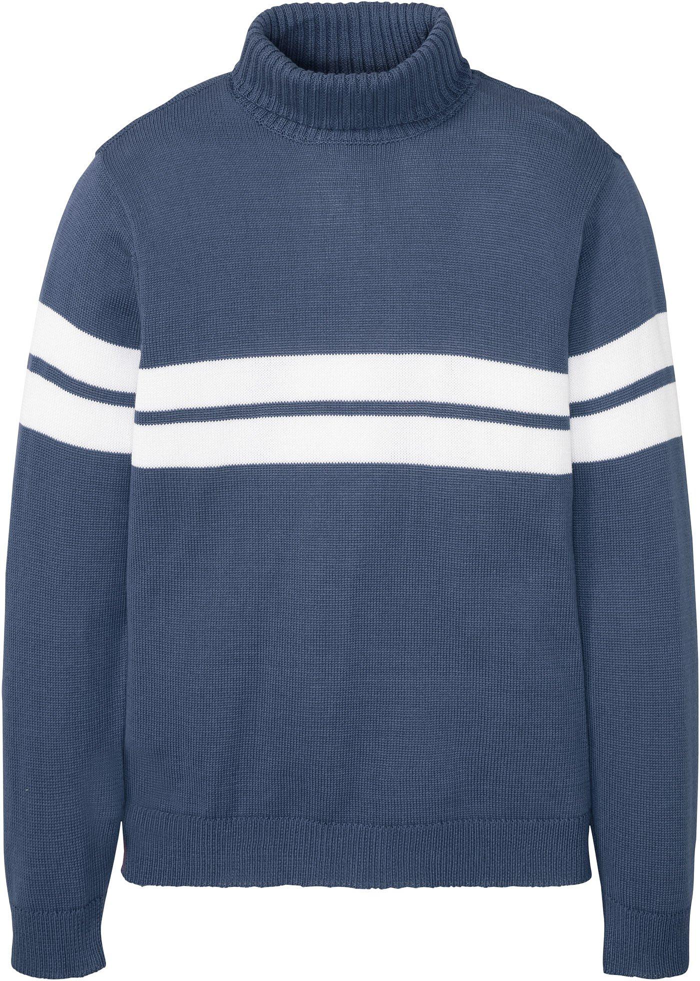 Pull col roulé coupe confort