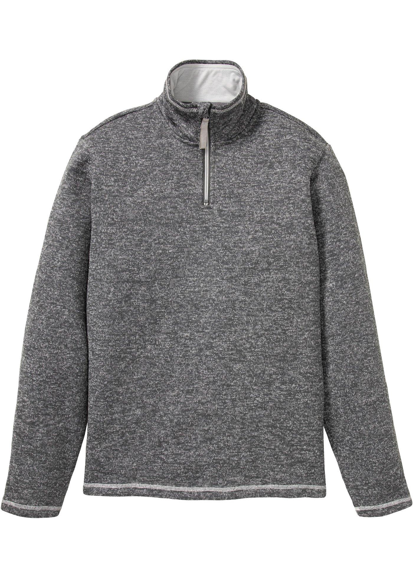 T-shirt en polaire avec col camionneur