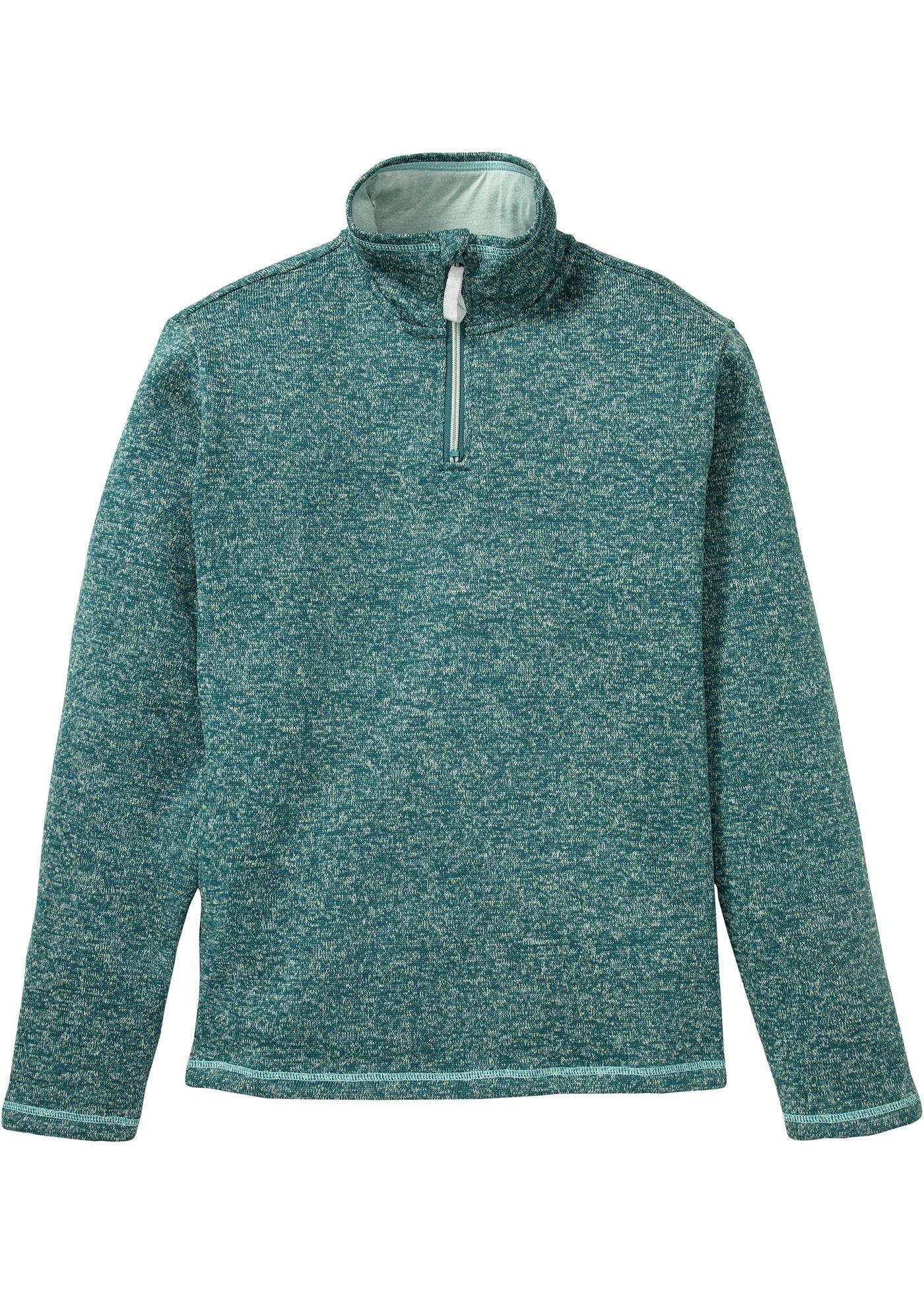 T-shirt en polaire avec col camionneur