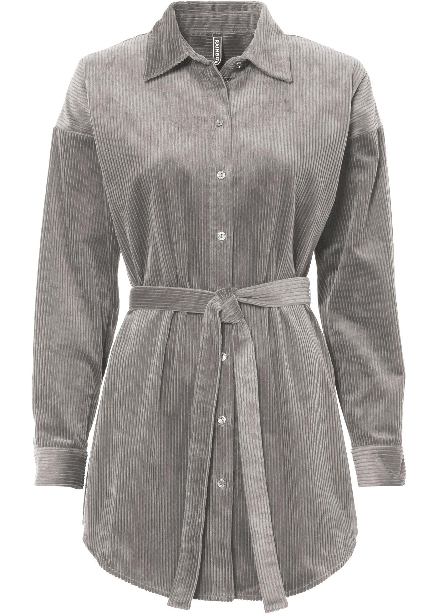 Chemise en velours côtelé