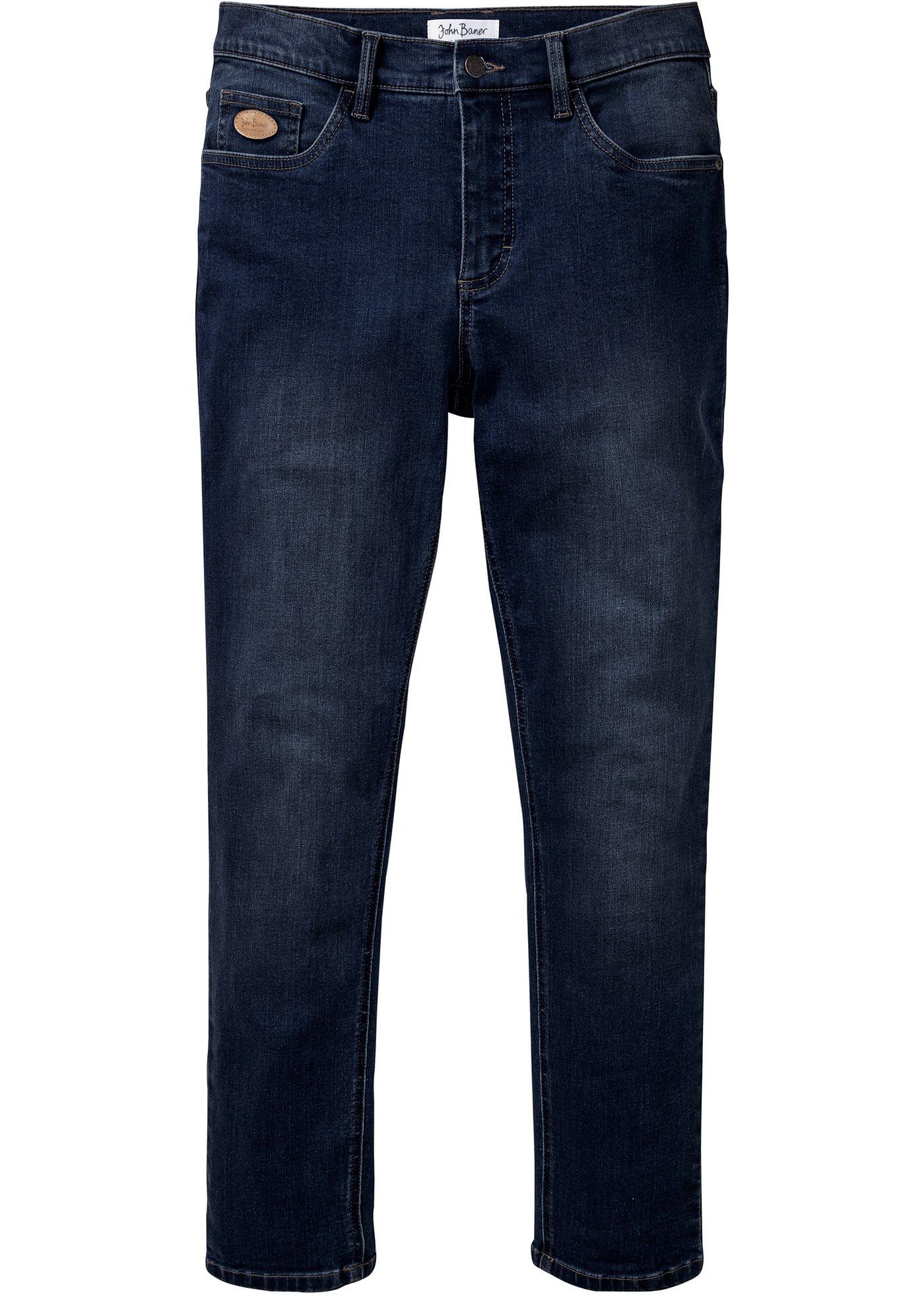 Jean extensible thermo Slim Fit, Straight