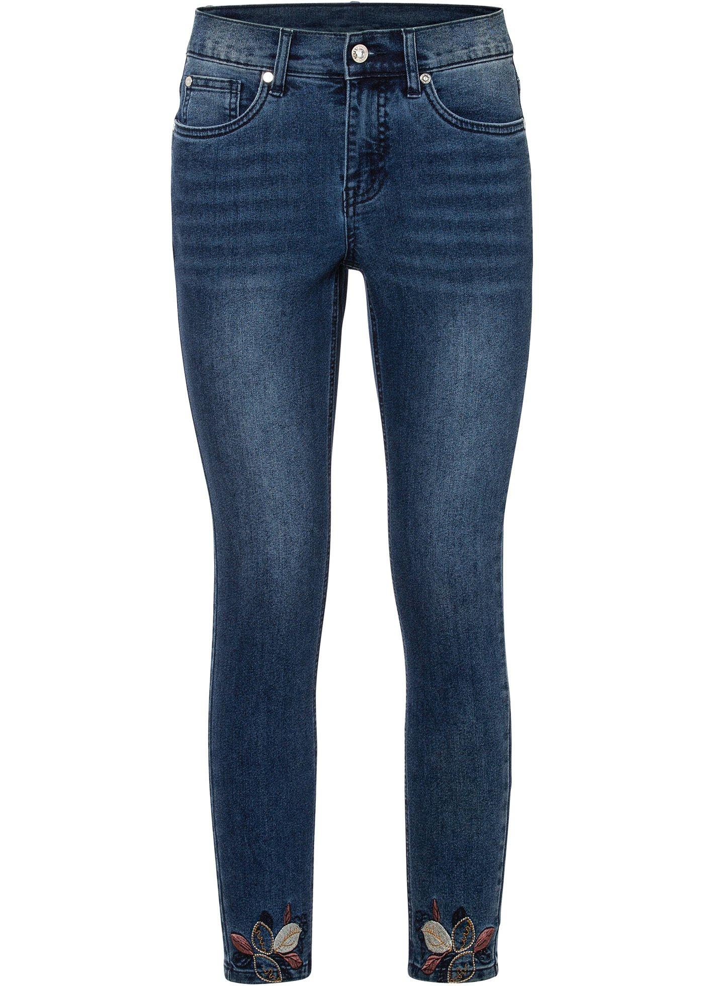 Jean Skinny avec broderie