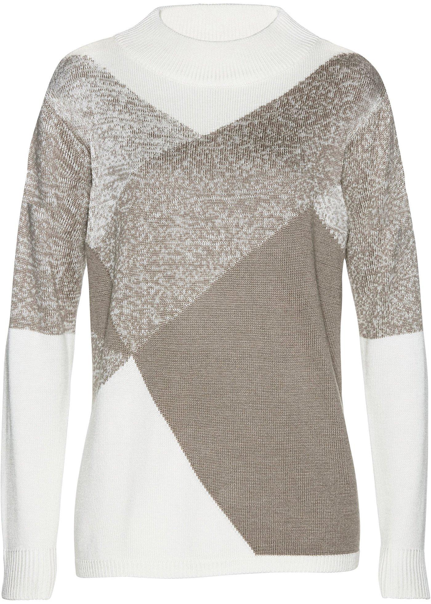 Pull avec pourcentage de cachemire