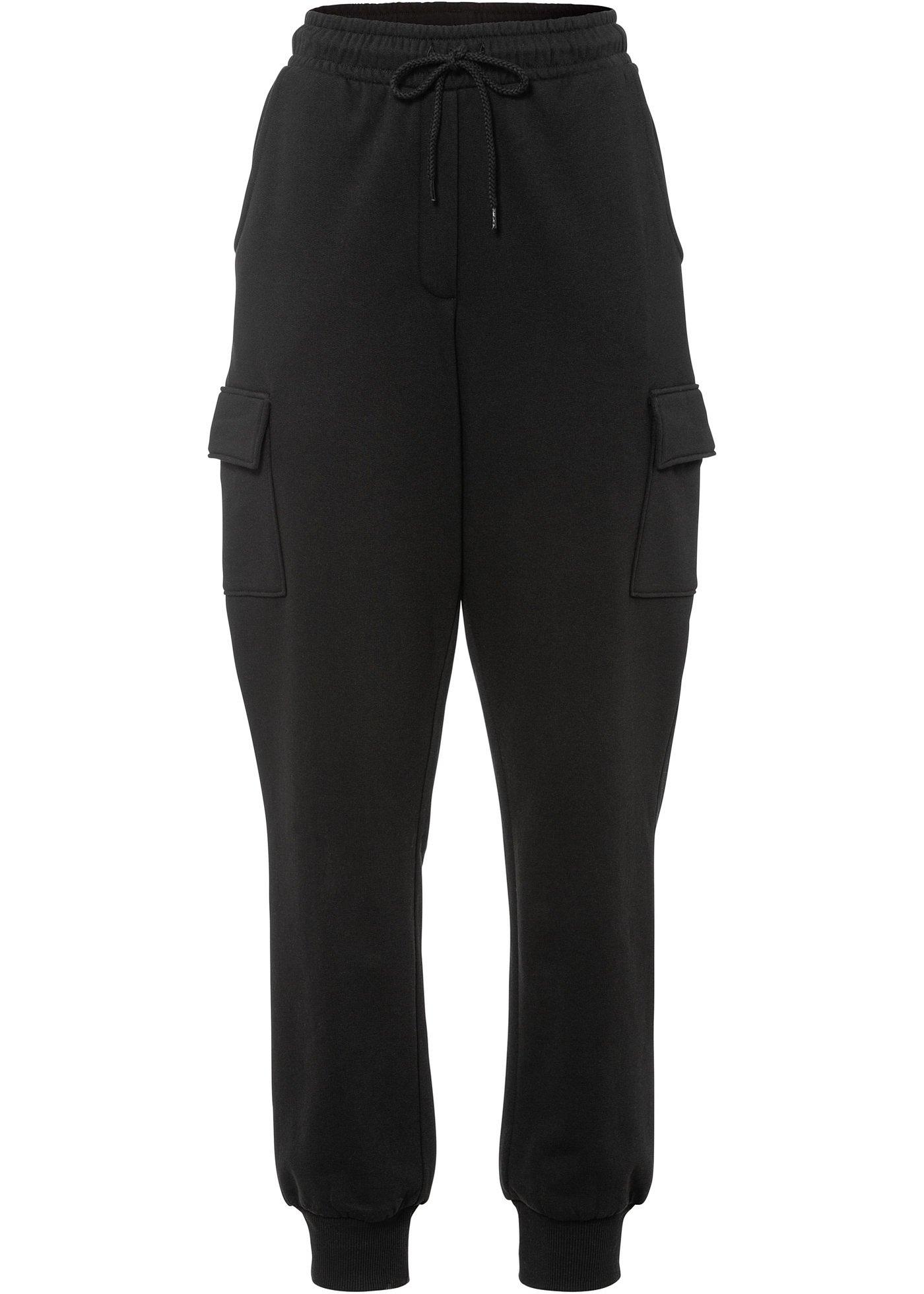 Pantalon sweat avec poches plaquées