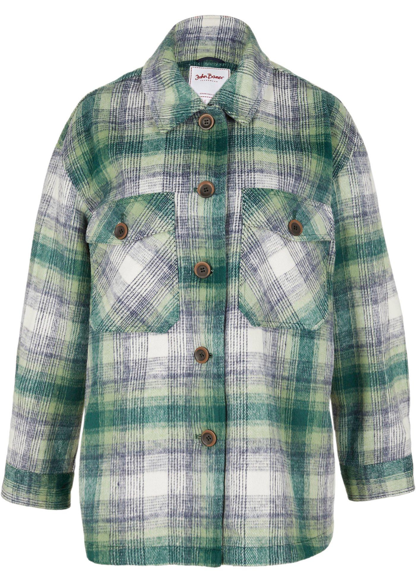 Surchemise de mi-saison à carreaux