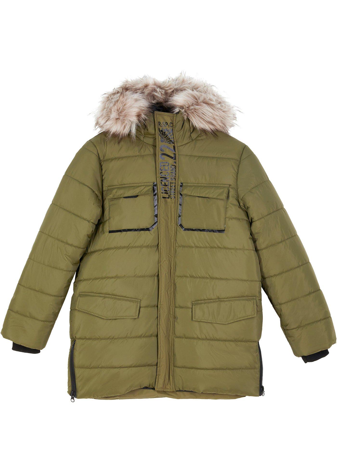 Parka garçon à capuche