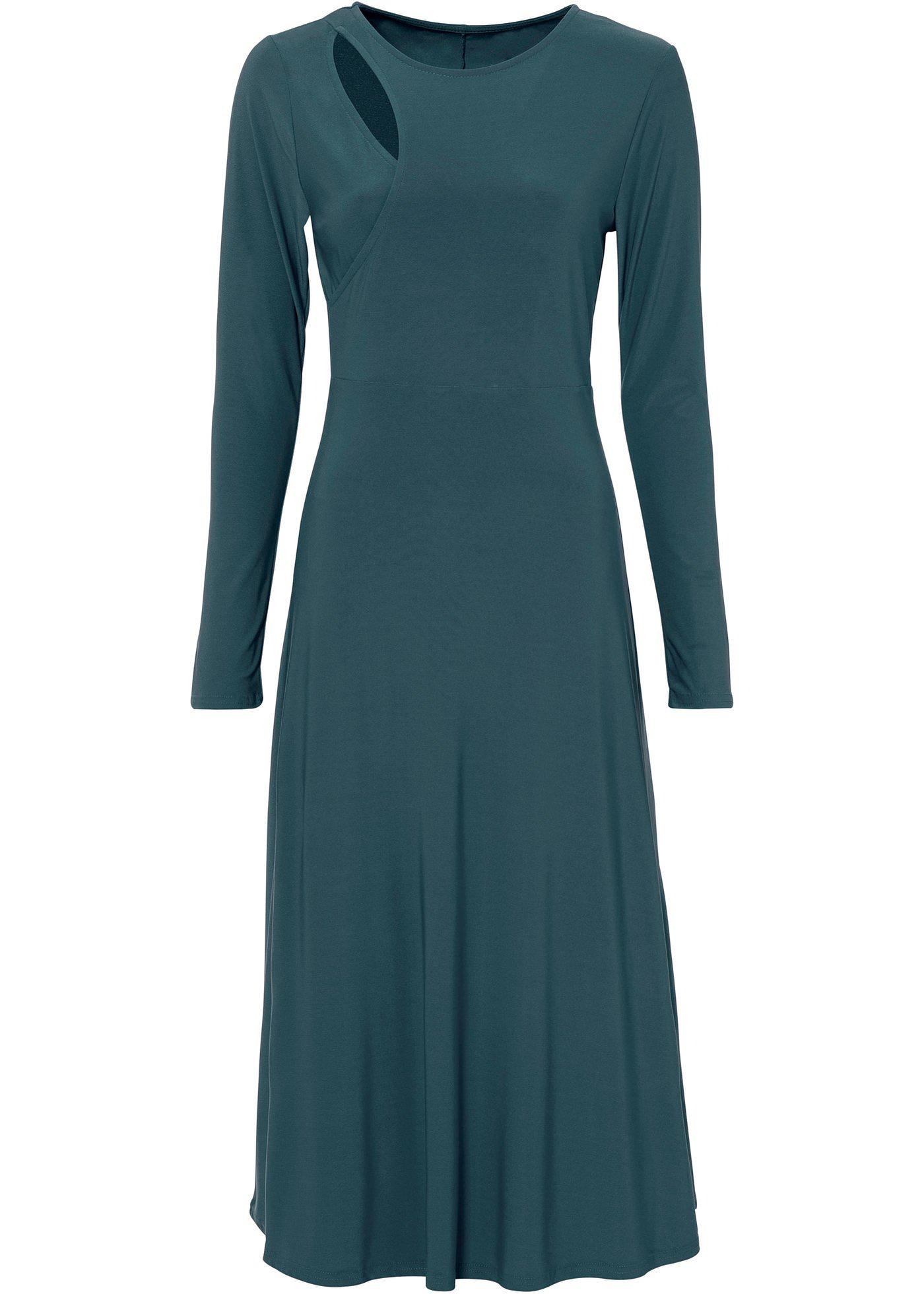 Robe midi avec découpe