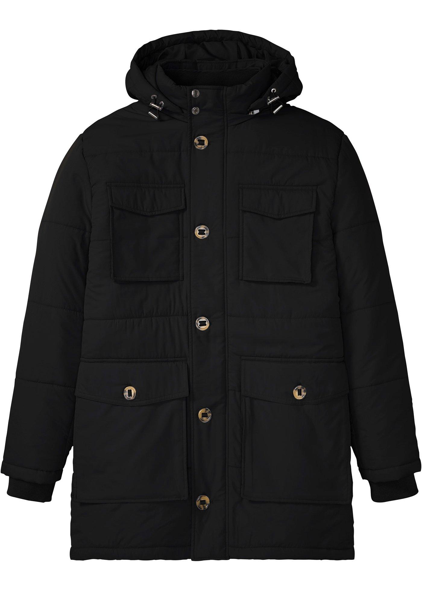 Parka avec capuche amovible