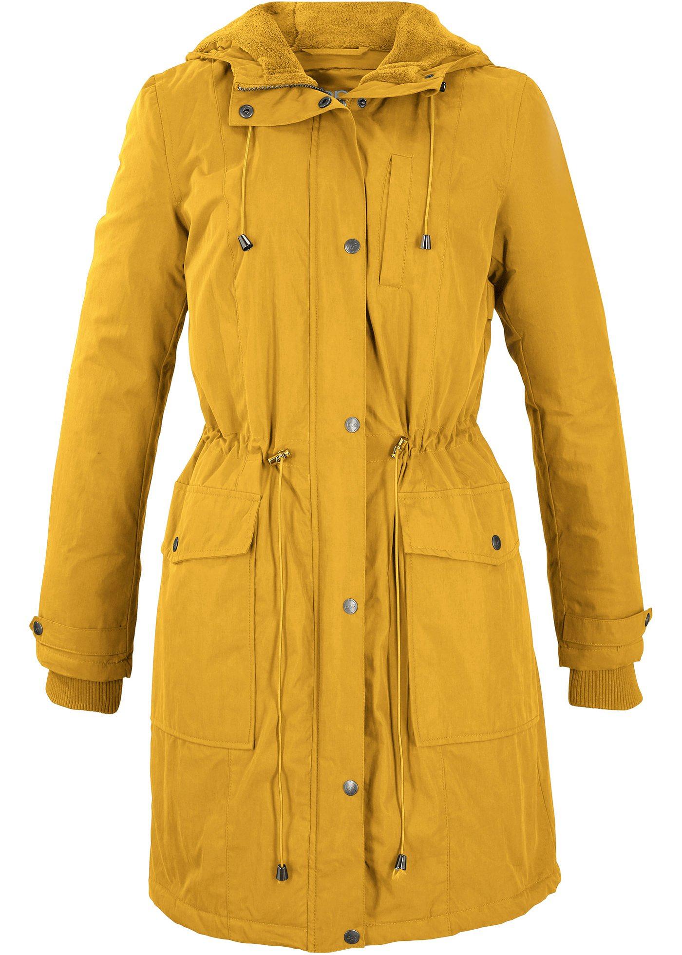 Parka longue avec doublure peluche