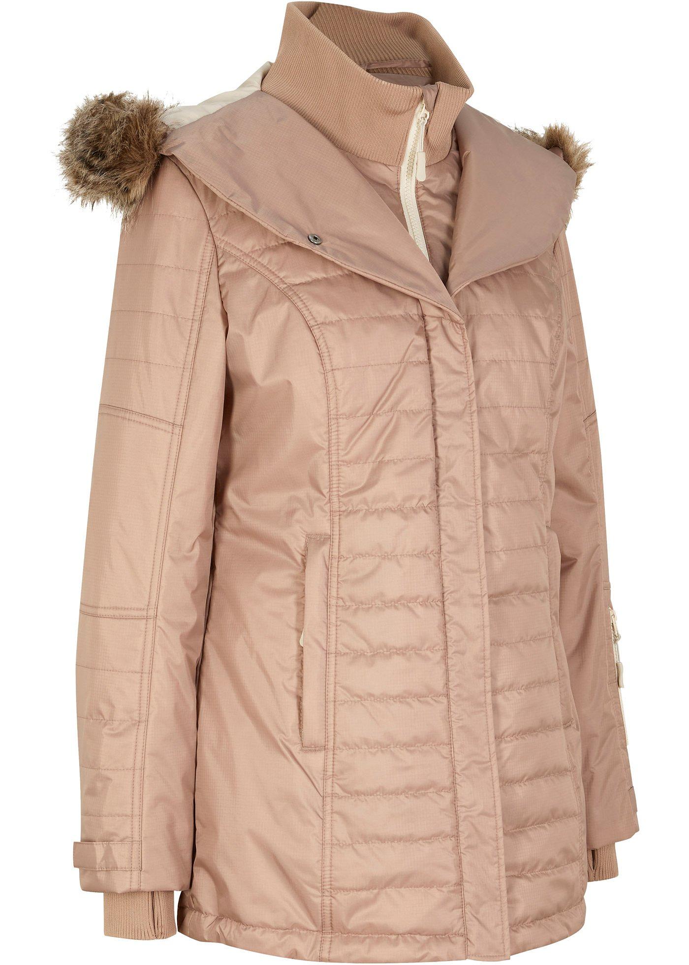 Veste longue outdoor, matelassée