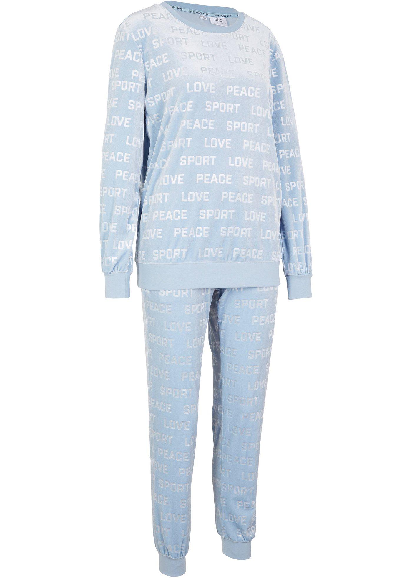 Survêtement en velours (Ens. 2 pces.)