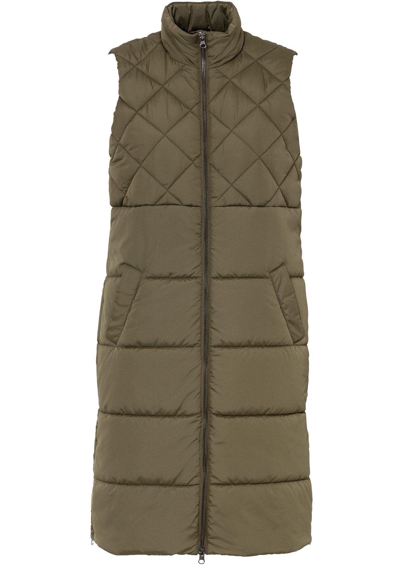 Veste sans manches matelassée en polyester recyclé