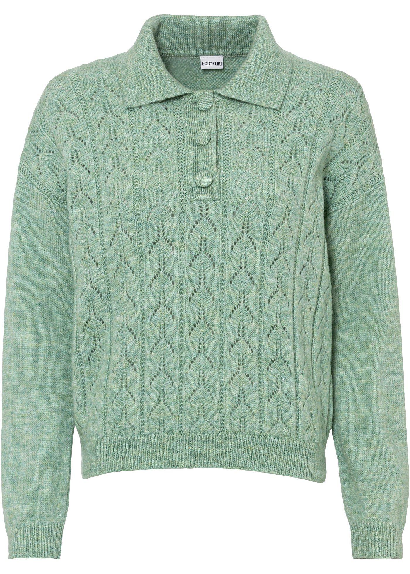 Pull camionneur à motif ajouré