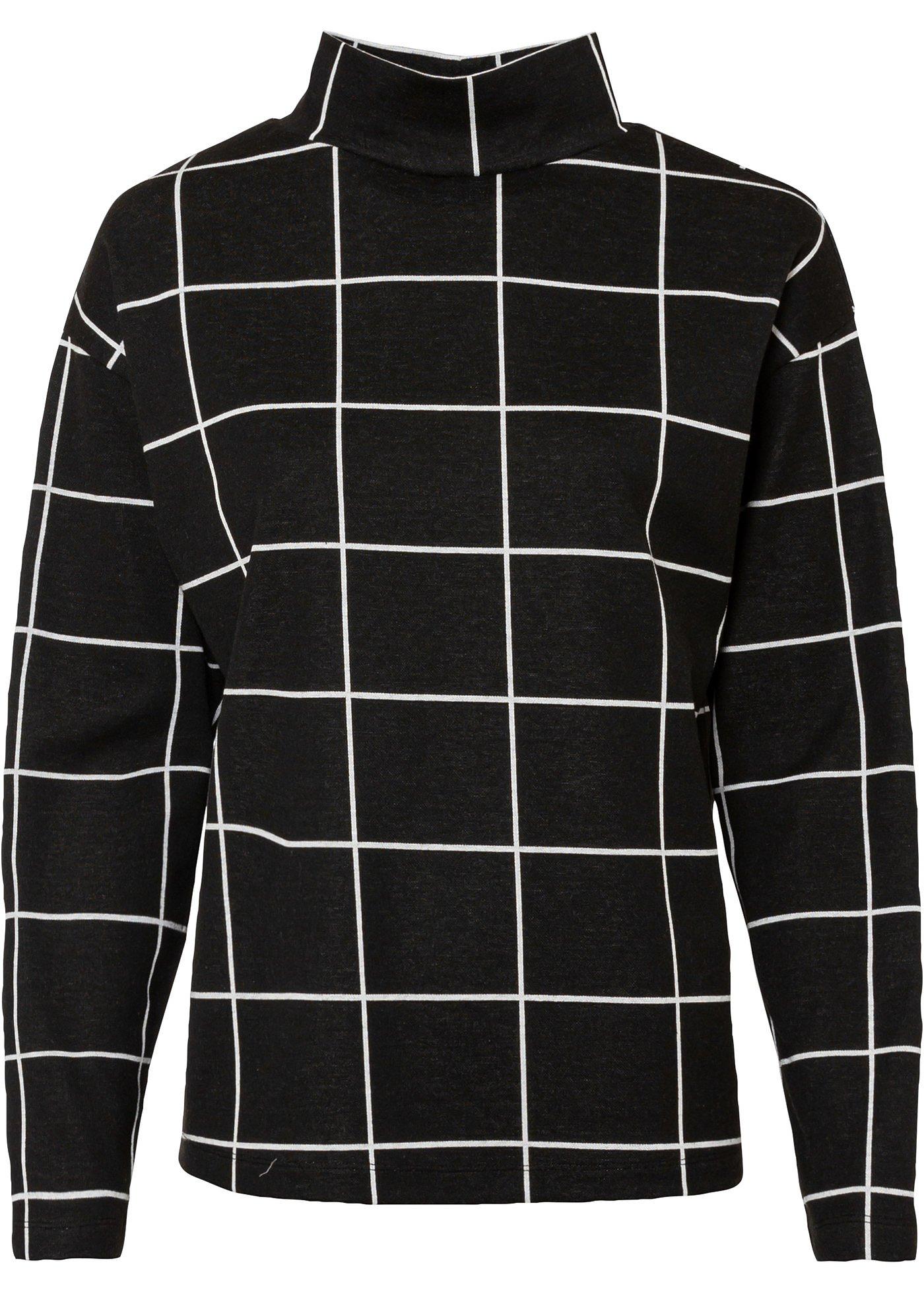 Sweat-shirt à col roulé