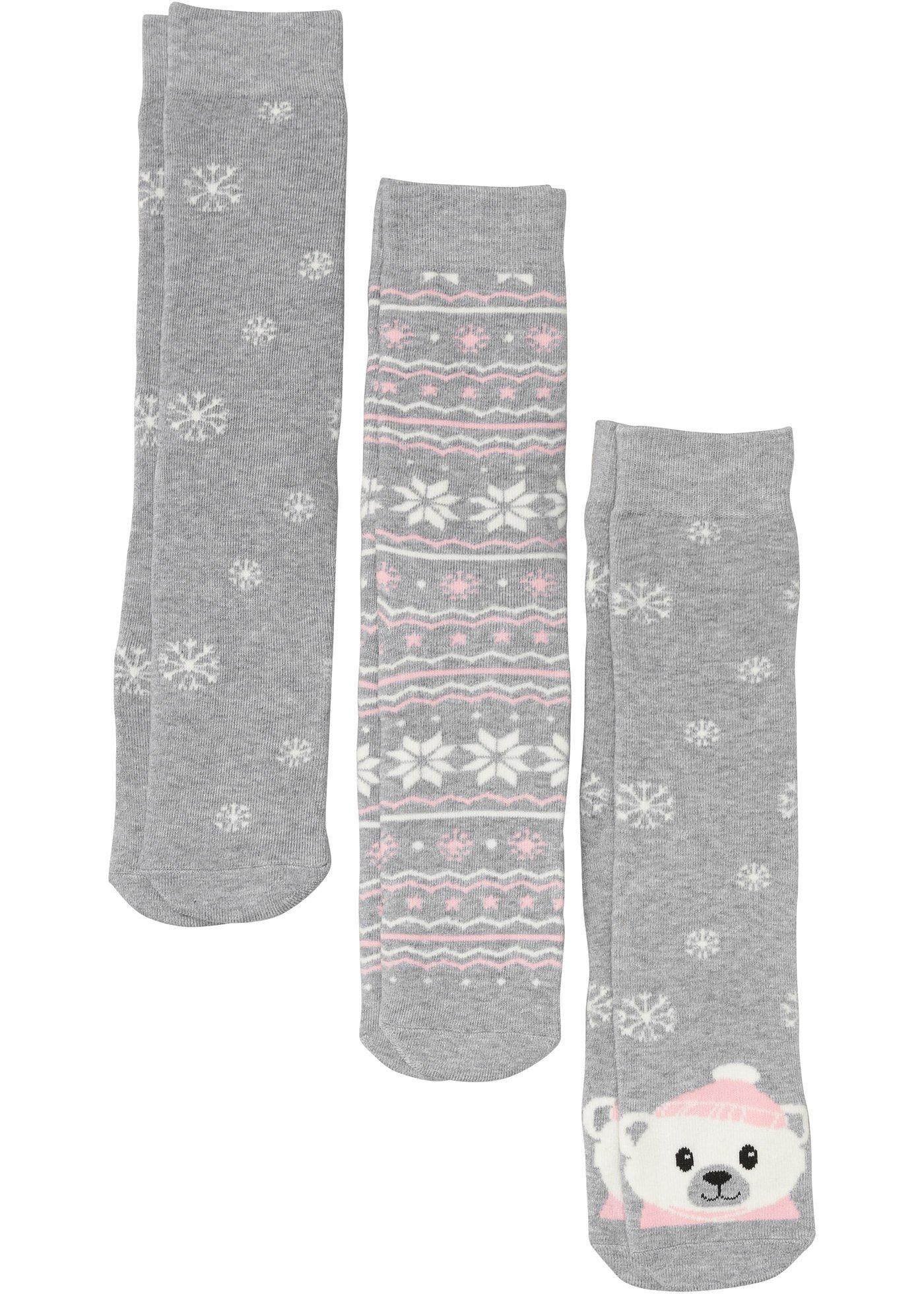 Lot de 3 paires de chaussettes thermo avec carte cadeau