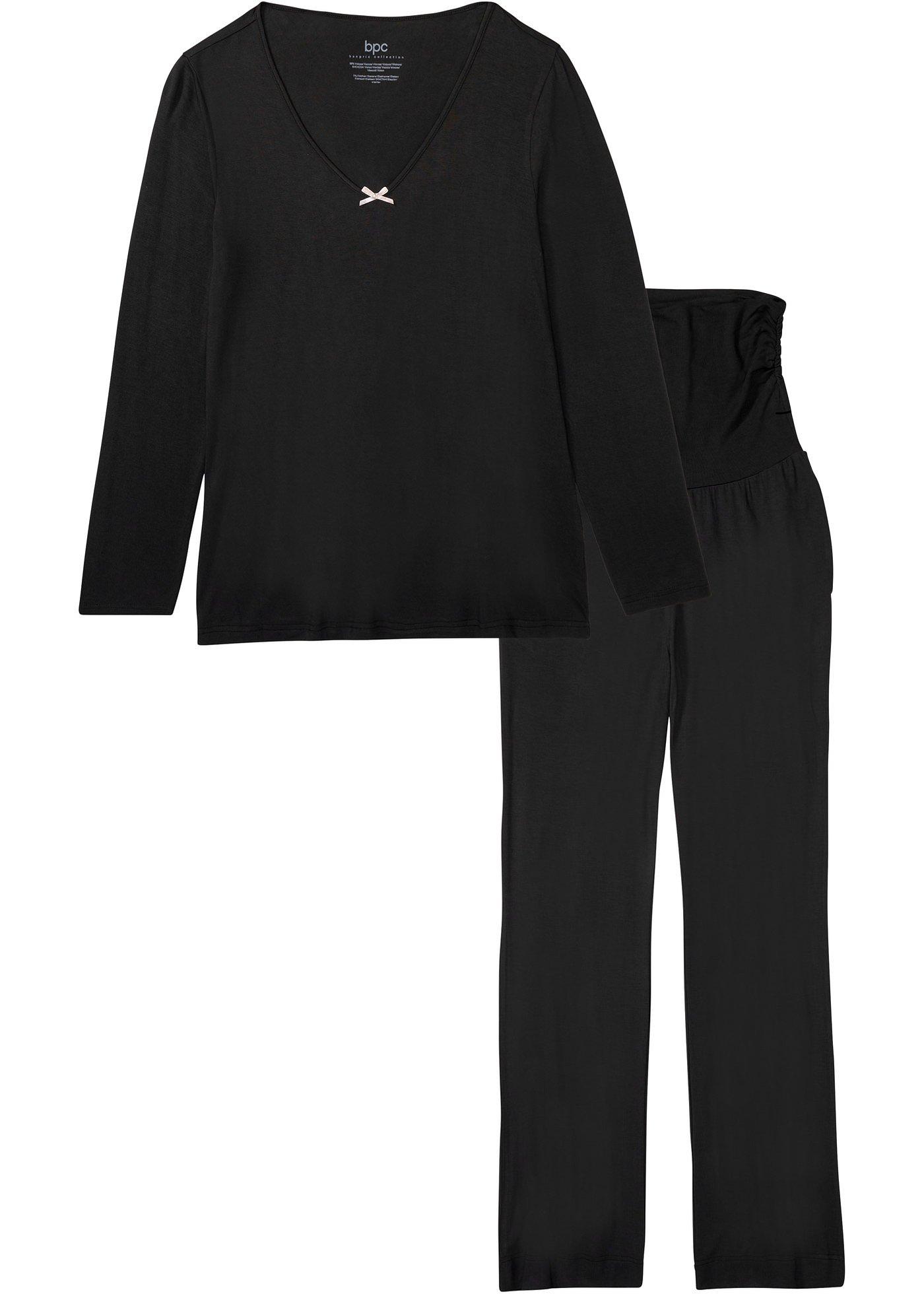 Pyjama avec viscose avec pantalon large