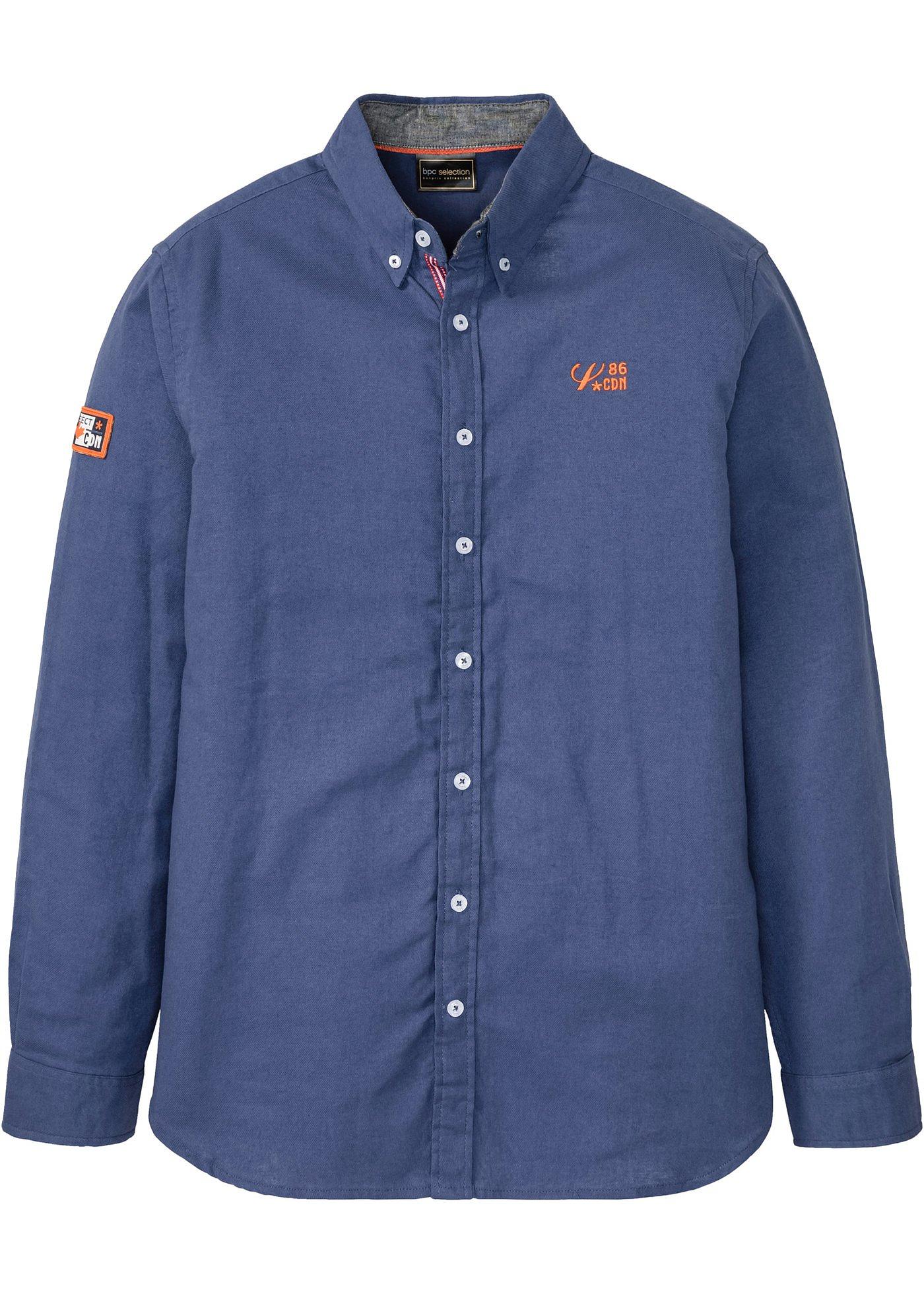 Chemise manches longues en flanelle